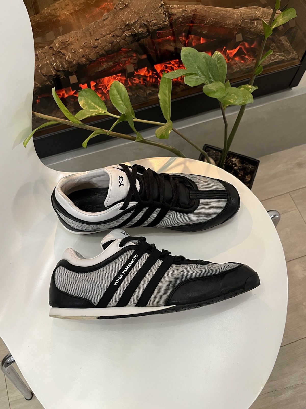 Yohji Yamamoto 🔥00's Adidas Yohji Yamamoto Y-3 Vintage Y2k Sneakers Size US 8.5 / EU 41-42 - 3 Thumbnail