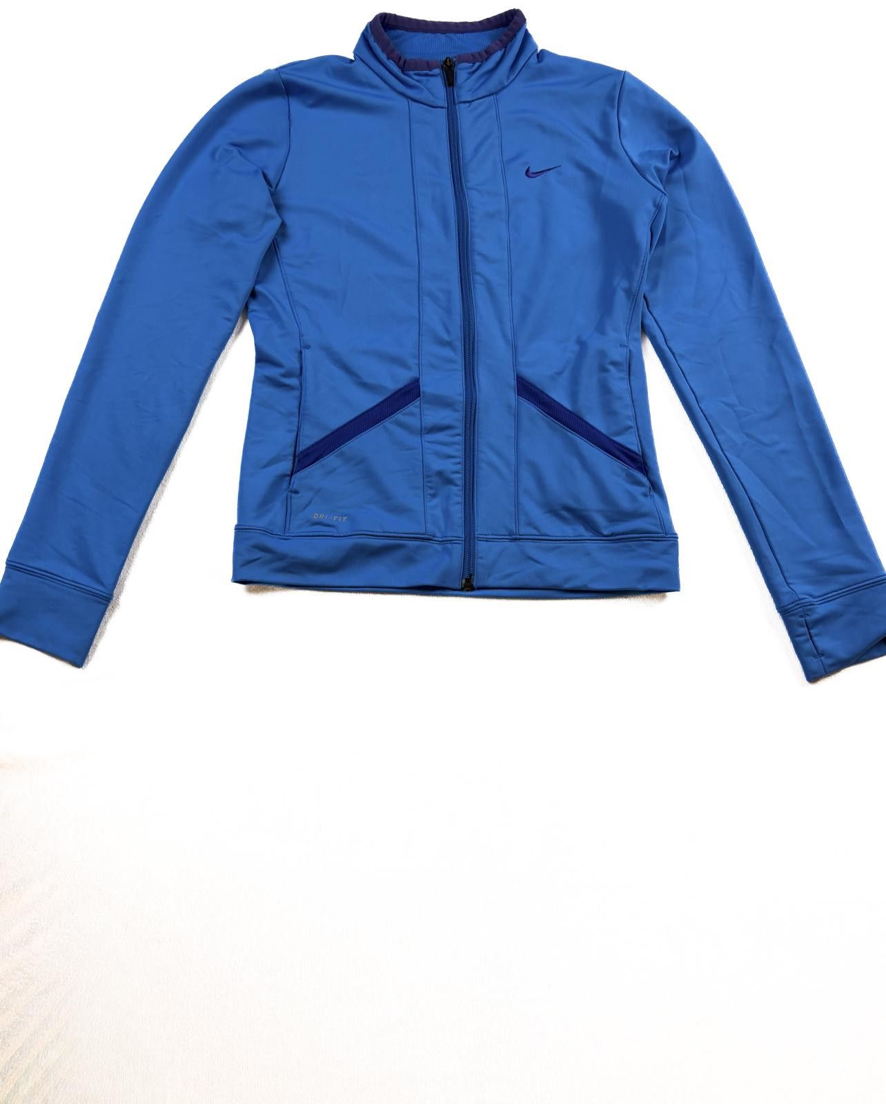 Nike Nike Dri-FIT Blue Men's Windbreaker Jacket Size US L / EU 52-54 / 3 - 1 Thumbnail