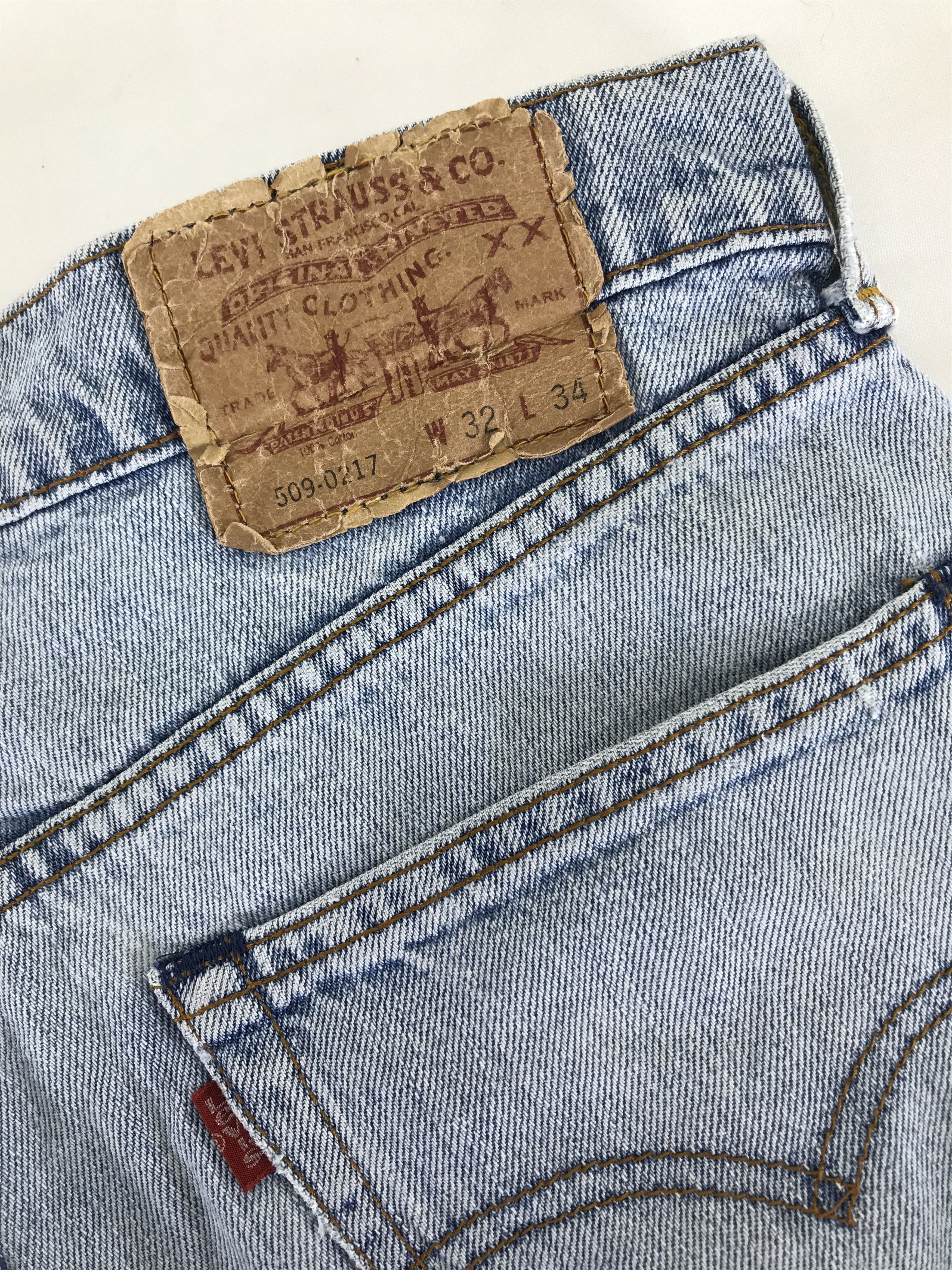 Levi's Vintage Levi's 509 Distressed Jeans Size US 31 - 12 Thumbnail