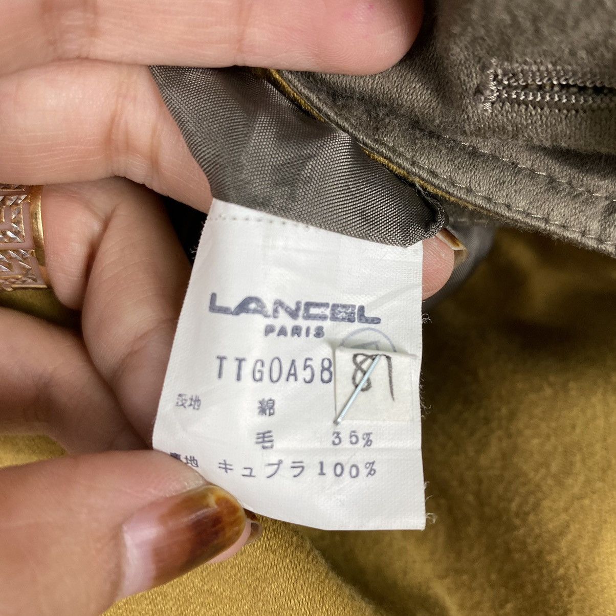 Designer × Lancel Vintage Lancel Paris Jacket Size US M / EU 48-50 / 2 - 13 Thumbnail