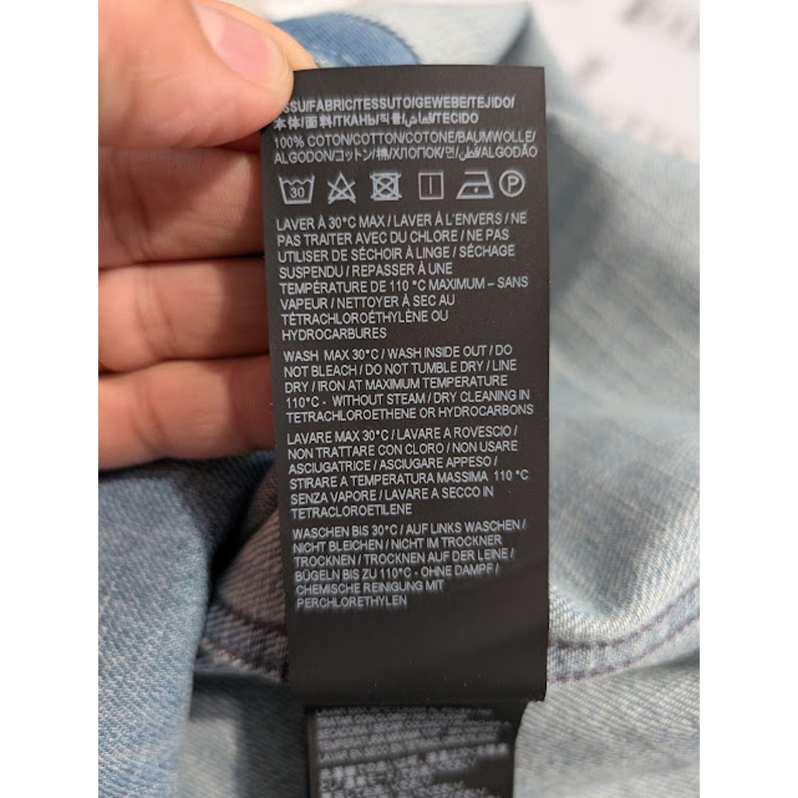 o1rshd1 Denim Shirt in Blue