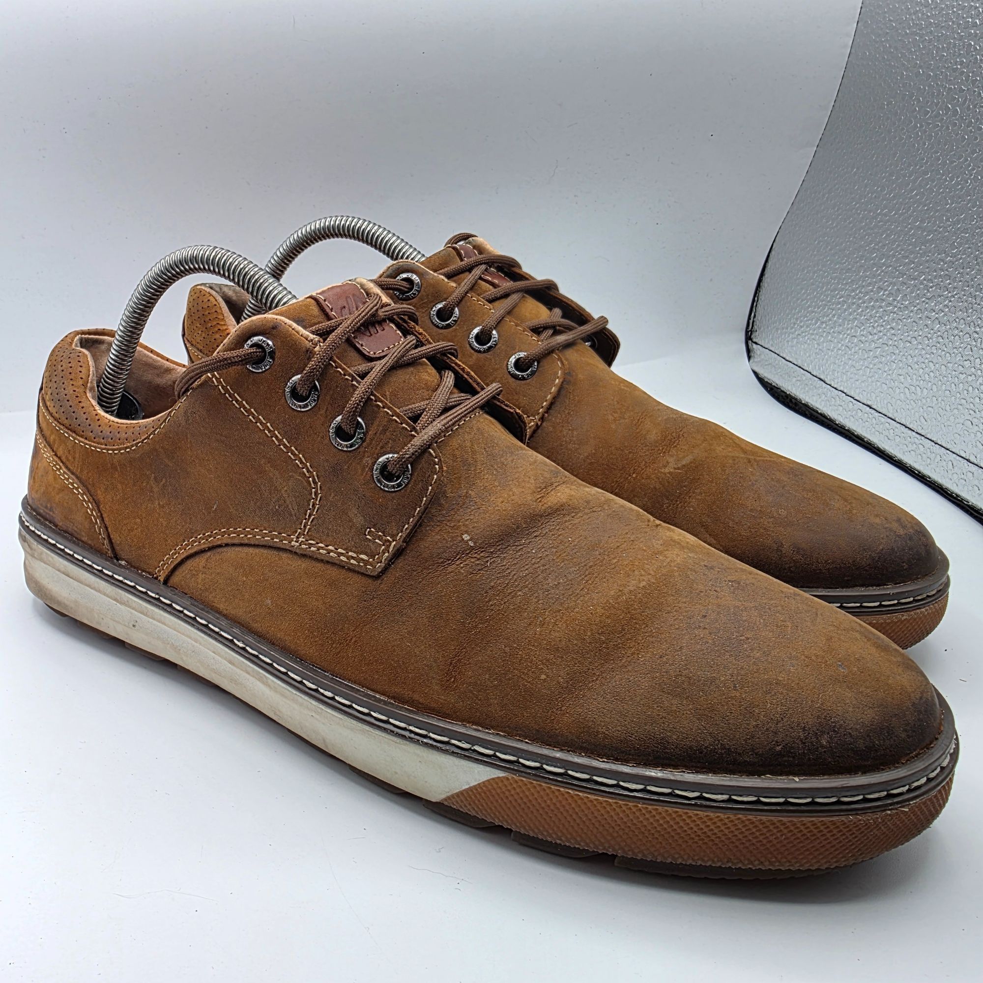 Johnston & Murphy Johnston and Murphy McGuffey Mens Size 9 M Brown Plain Toe S Size US 9 / EU 42 - 1 Thumbnail