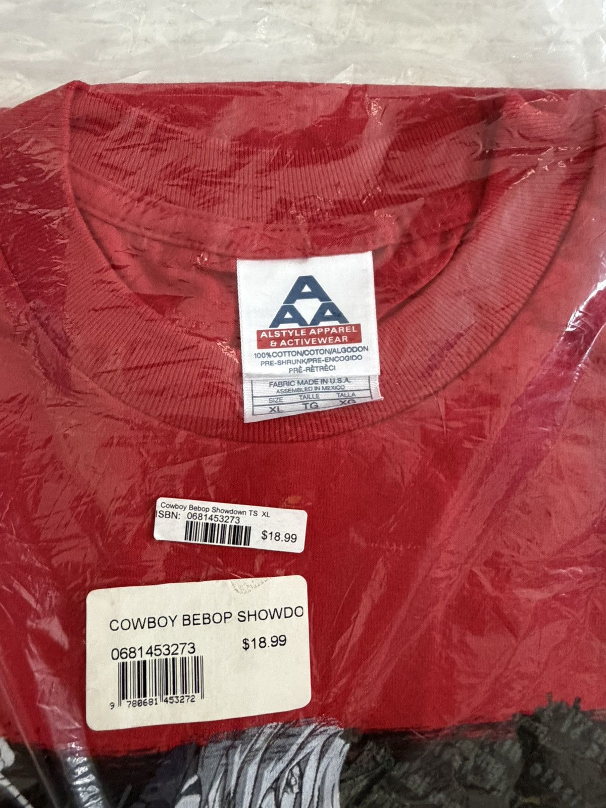 Alstyle COWBOY BEBOP SHOWDOWN SHIRT SPIKE SPIEGEL VICIOUS VINTAGE DS Size US XL / EU 56 / 4 - 3 Thumbnail