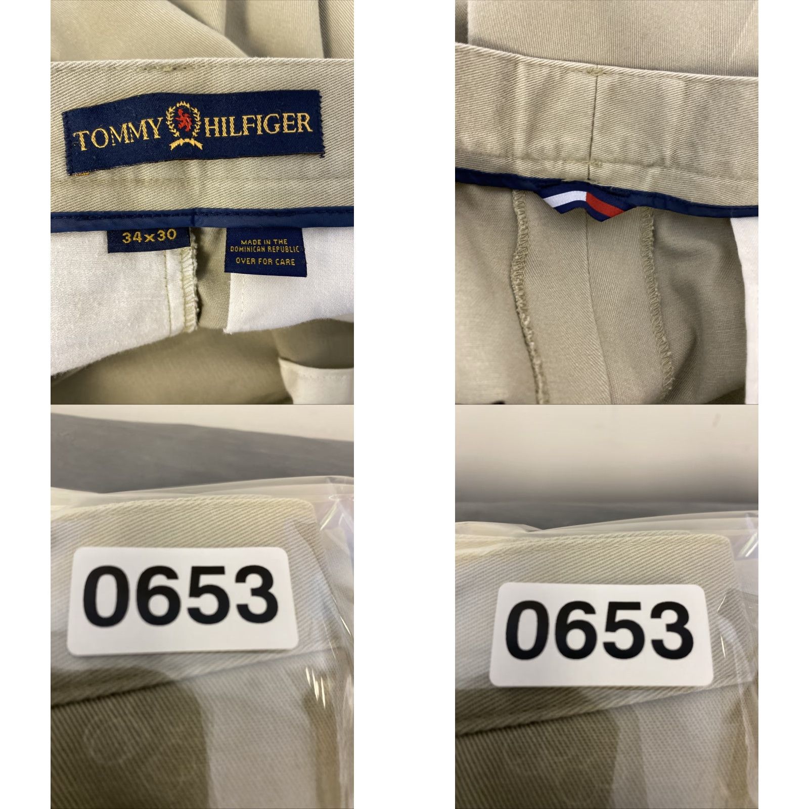 Tommy Hilfiger Tommy Hilfiger Slim Fit Chino Pants Men’s 33x32 Ginger Straight Leg /0653 Size US 33 - 8 Thumbnail