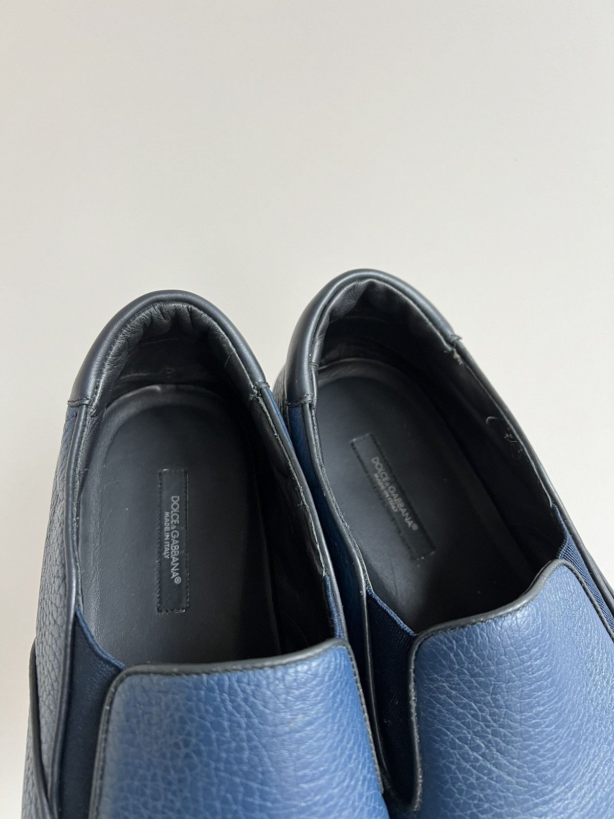 Dolce & Gabbana Dolce & Gabbana Slip On Leather Shoes Size US 9 / EU 42 - 15 Thumbnail