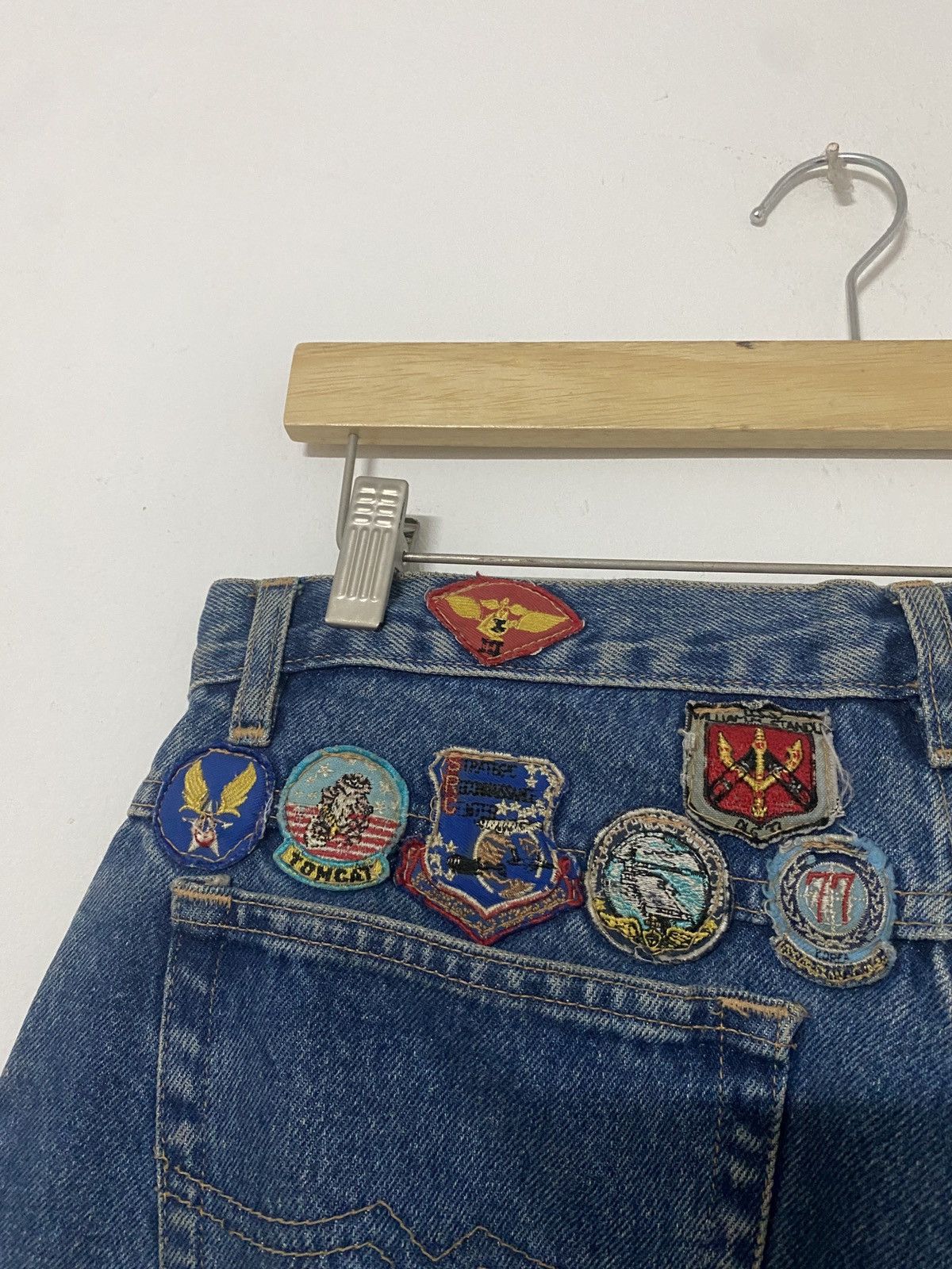 Avirex Vintage 80s 90s Avirex Cowboys Of The Sky Jeans Size US 32 / EU 48 - 5 Thumbnail