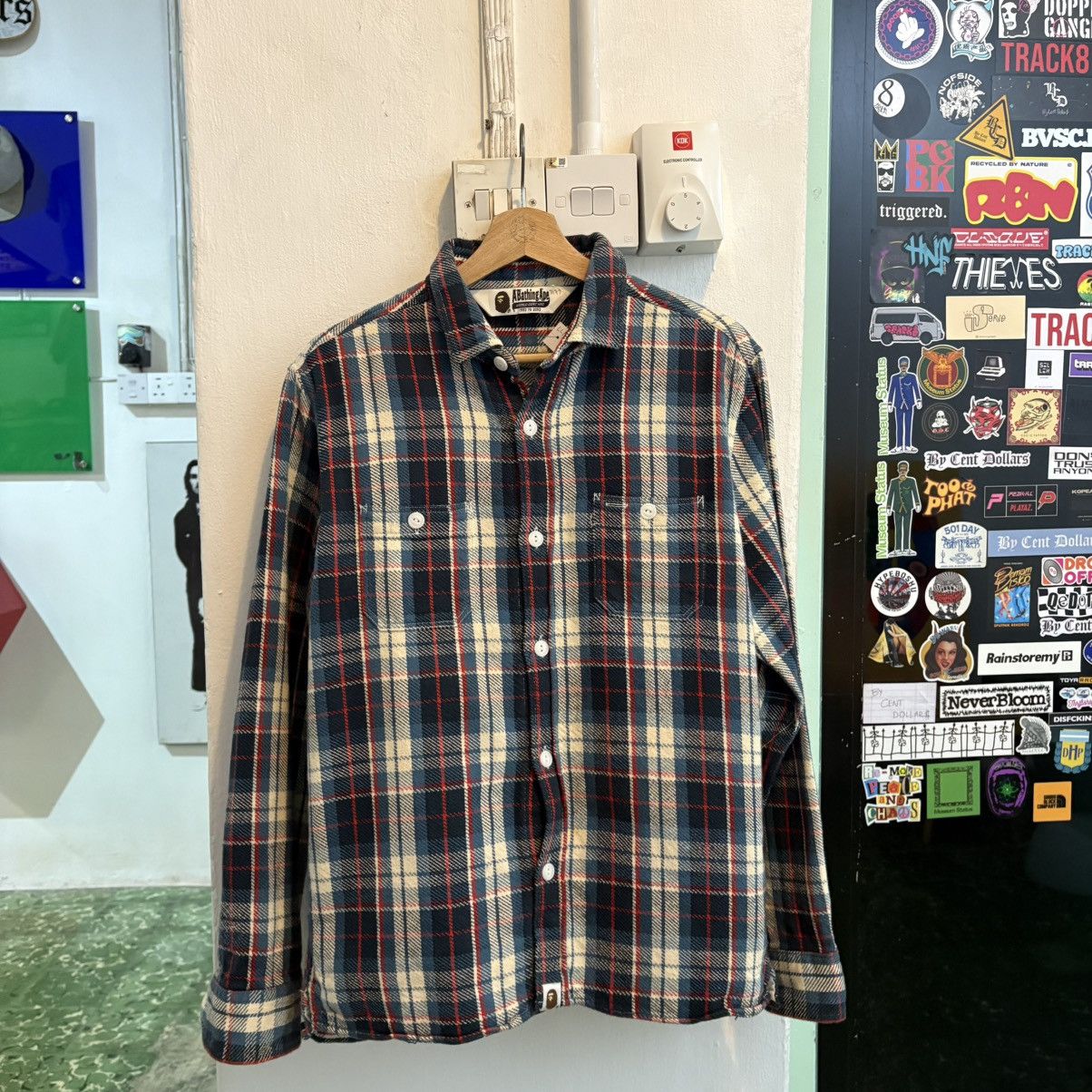 Bape Beautiful Bape Flannel Shirt Size US M / EU 48-50 / 2 - 1 Thumbnail