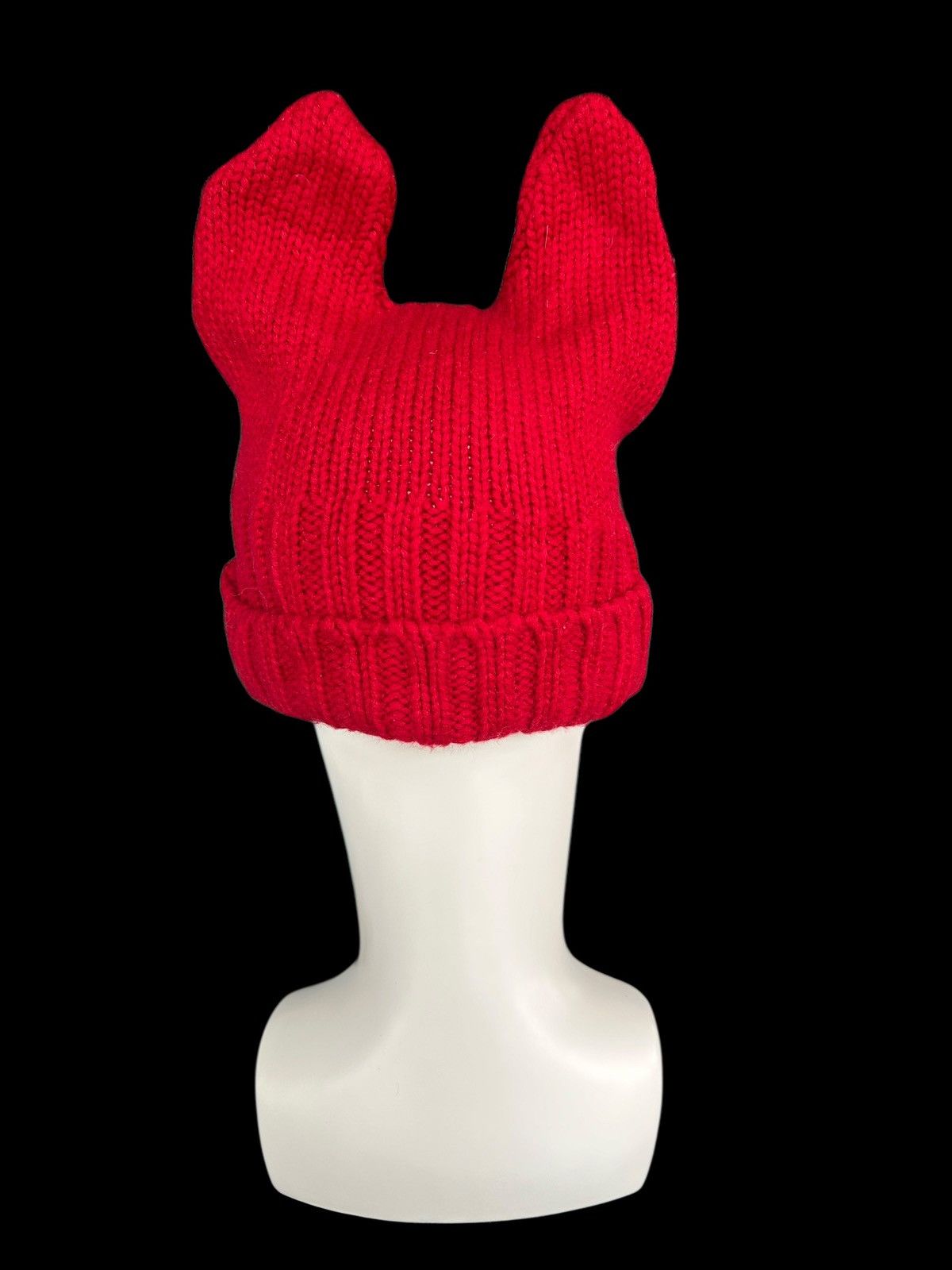 Japanese Brand × Kapital × Vintage Devil Horn Knitted Rare Beanie Hats ☠️☠️ Size ONE SIZE - 9 Thumbnail