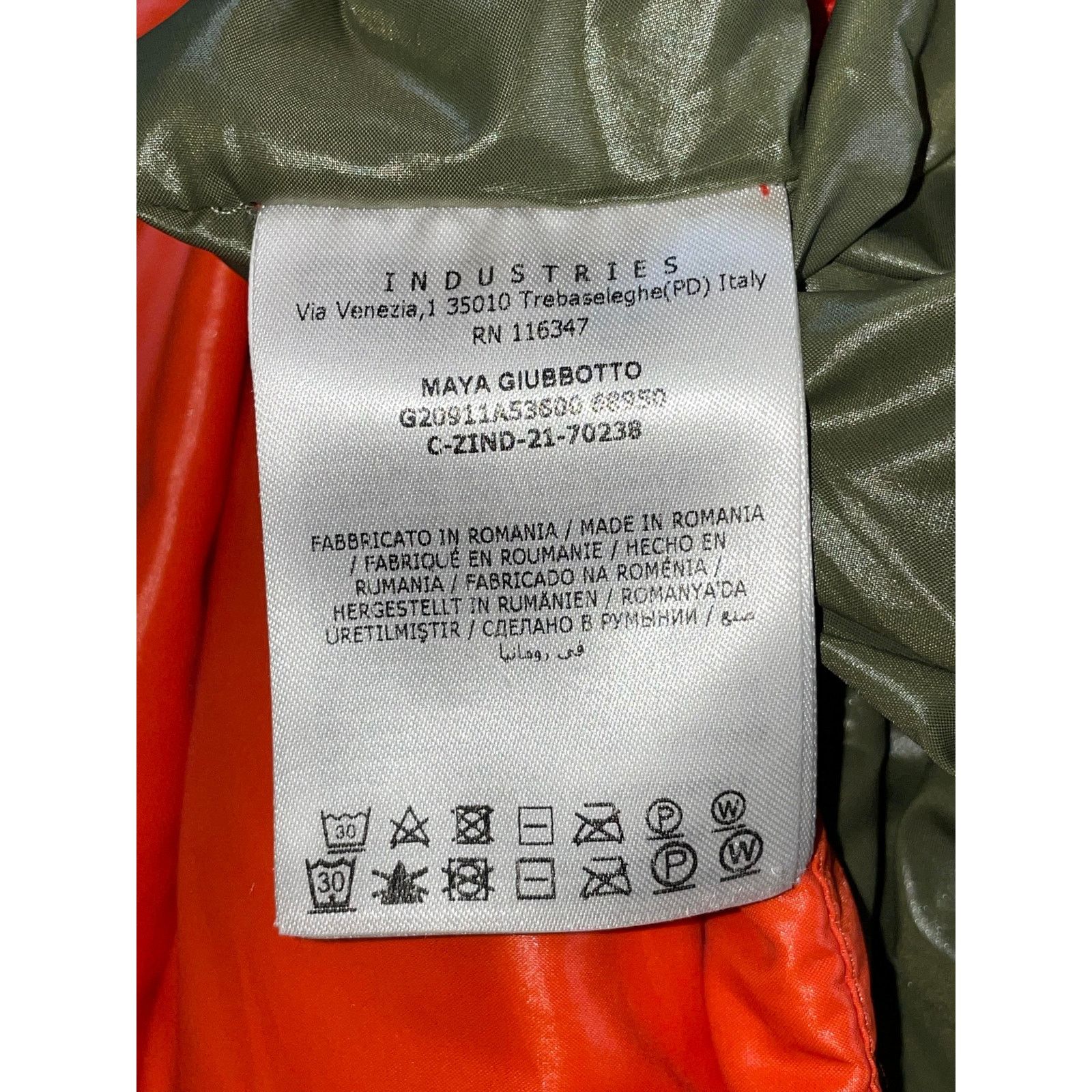 Moncler Moncler Maya (2) Orange & Olive Jacket Size US M / EU 48-50 / 2 - 10 Thumbnail