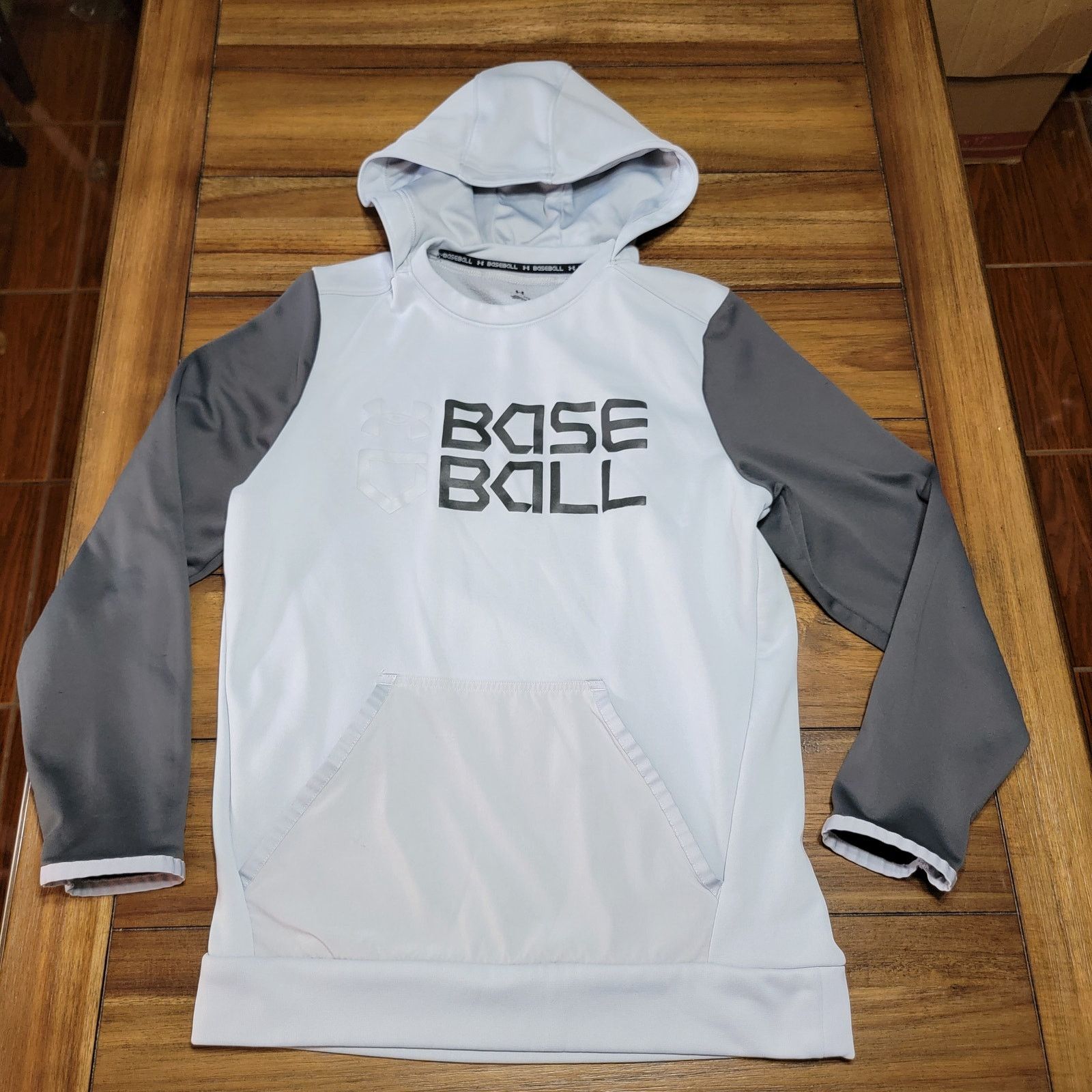 Under Armour Under Armour Baseball LS Grey Pullover Hoodie - Size Small Size US S / EU 44-46 / 1 - 1 Thumbnail