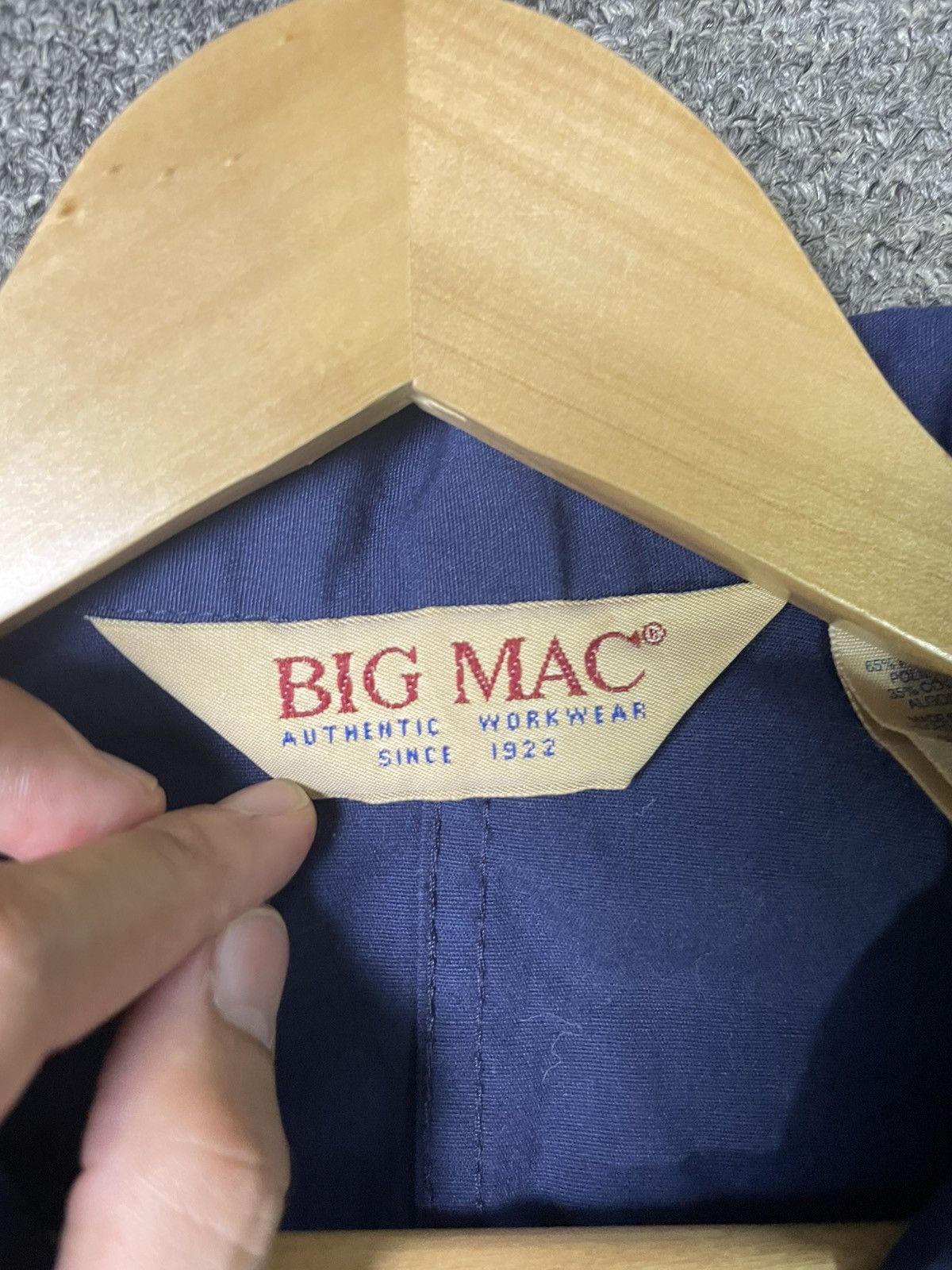 Big Mac × Japanese Brand Big Mac x Vintage Coverall Mechanic Jumpsuits (35) Size US 44 / EU 60 - 8 Thumbnail