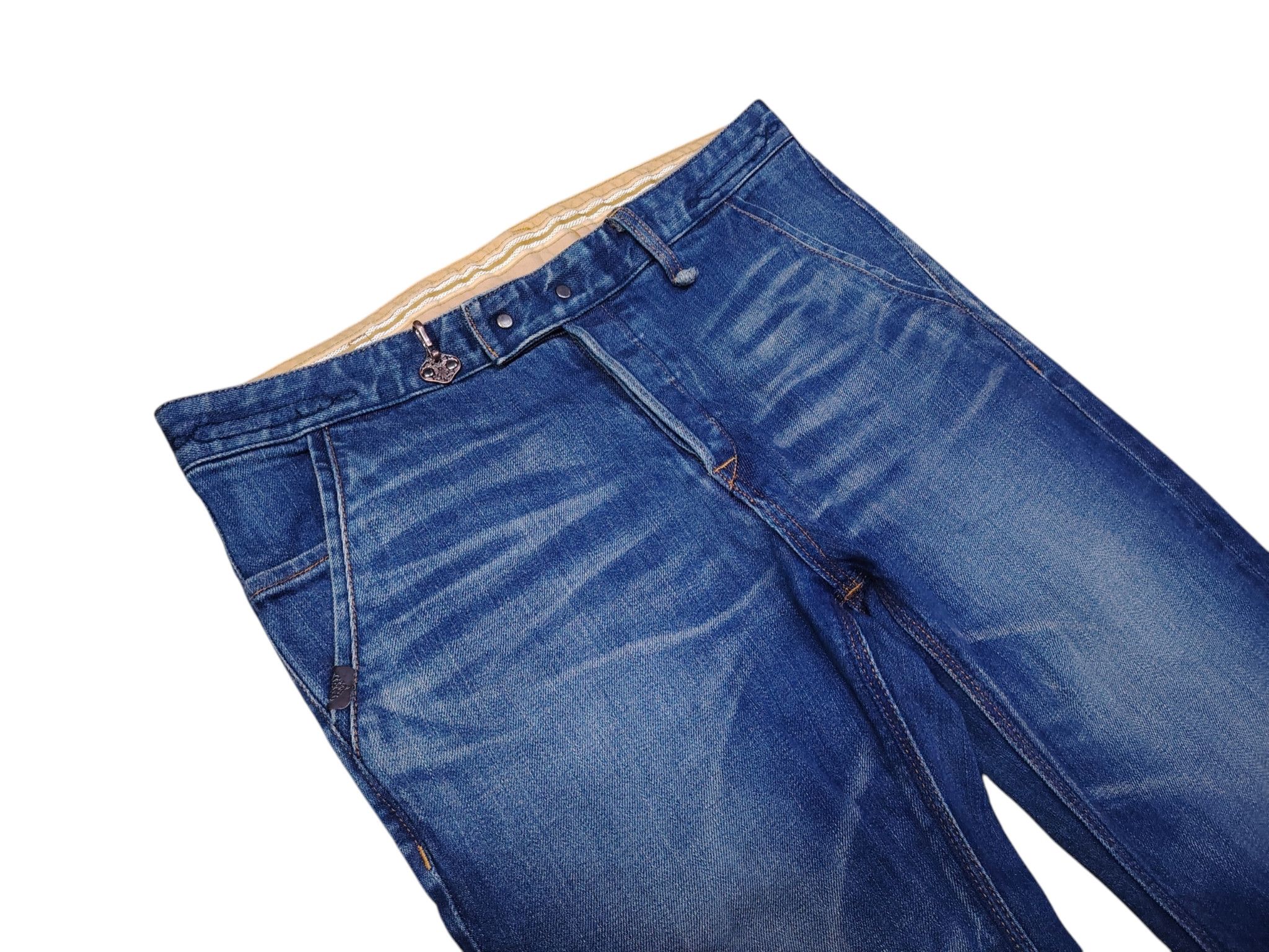 Japanese Brand bark tannage japan jeans Size US 33 - 2 Thumbnail