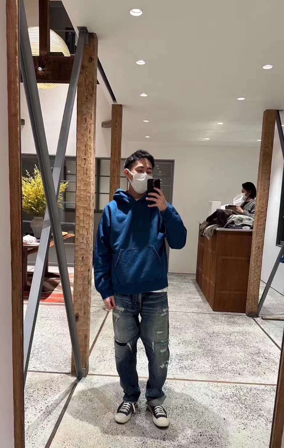 Visvim Visvim ICT Jumbo Hoodie Indigo Thick US2 New Size US M / EU 48-50 / 2 - 4 Thumbnail