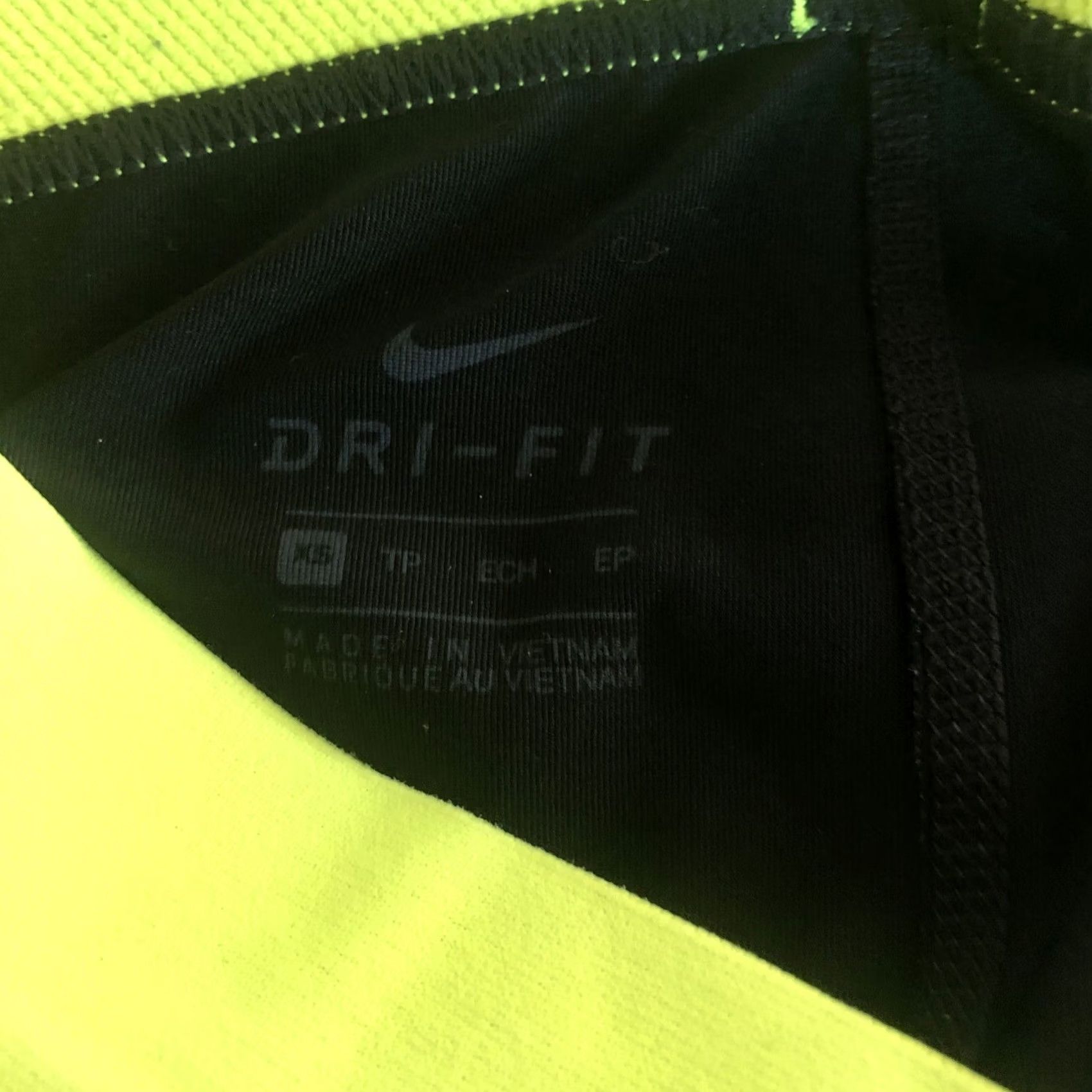 Nike Nike Pro Leggings Womens XS Black Neon Logo Dri Fit Athletic Pants Size 26" / US 2 / IT 38 - 5 Thumbnail