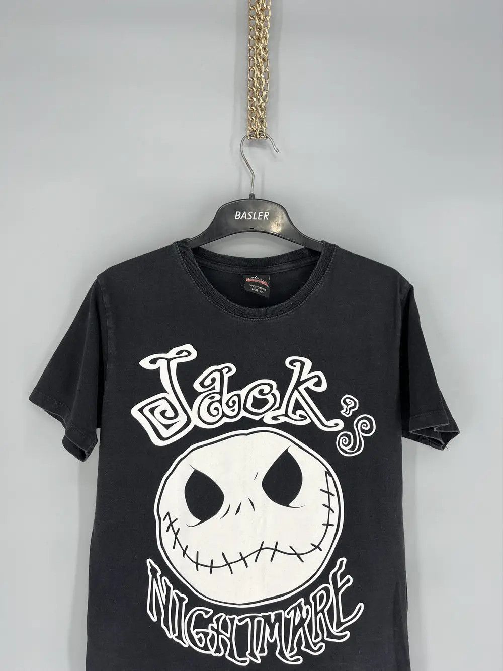 Vintage Vintage Jack Nightmare Before Christmas Neon Print T-SHIRT Size US M / EU 48-50 / 2 - 6 Thumbnail