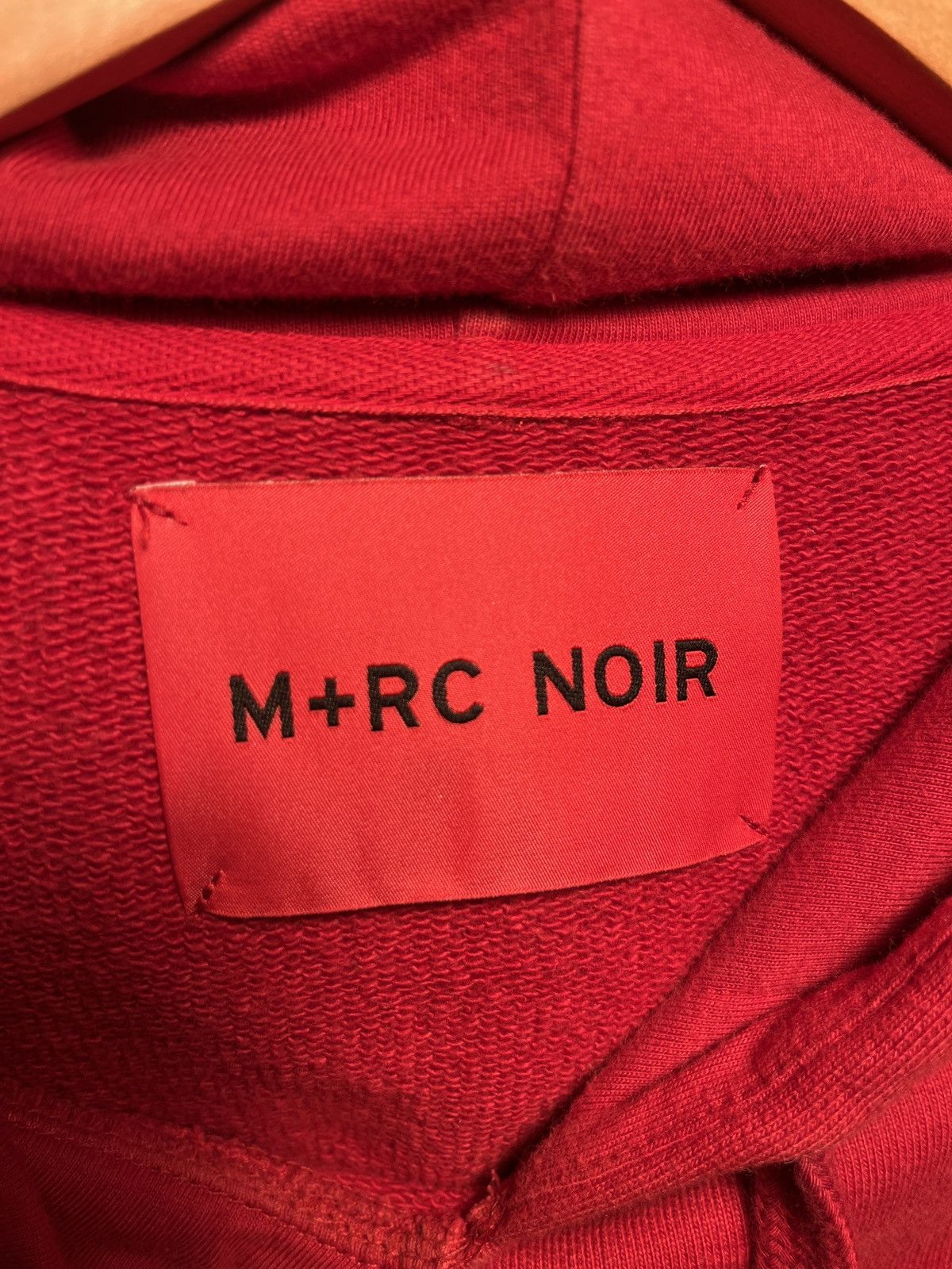 M+Rc Noir M+Rc Noir Red Velcro Hoodie Size US S / EU 44-46 / 1 - 3 Thumbnail