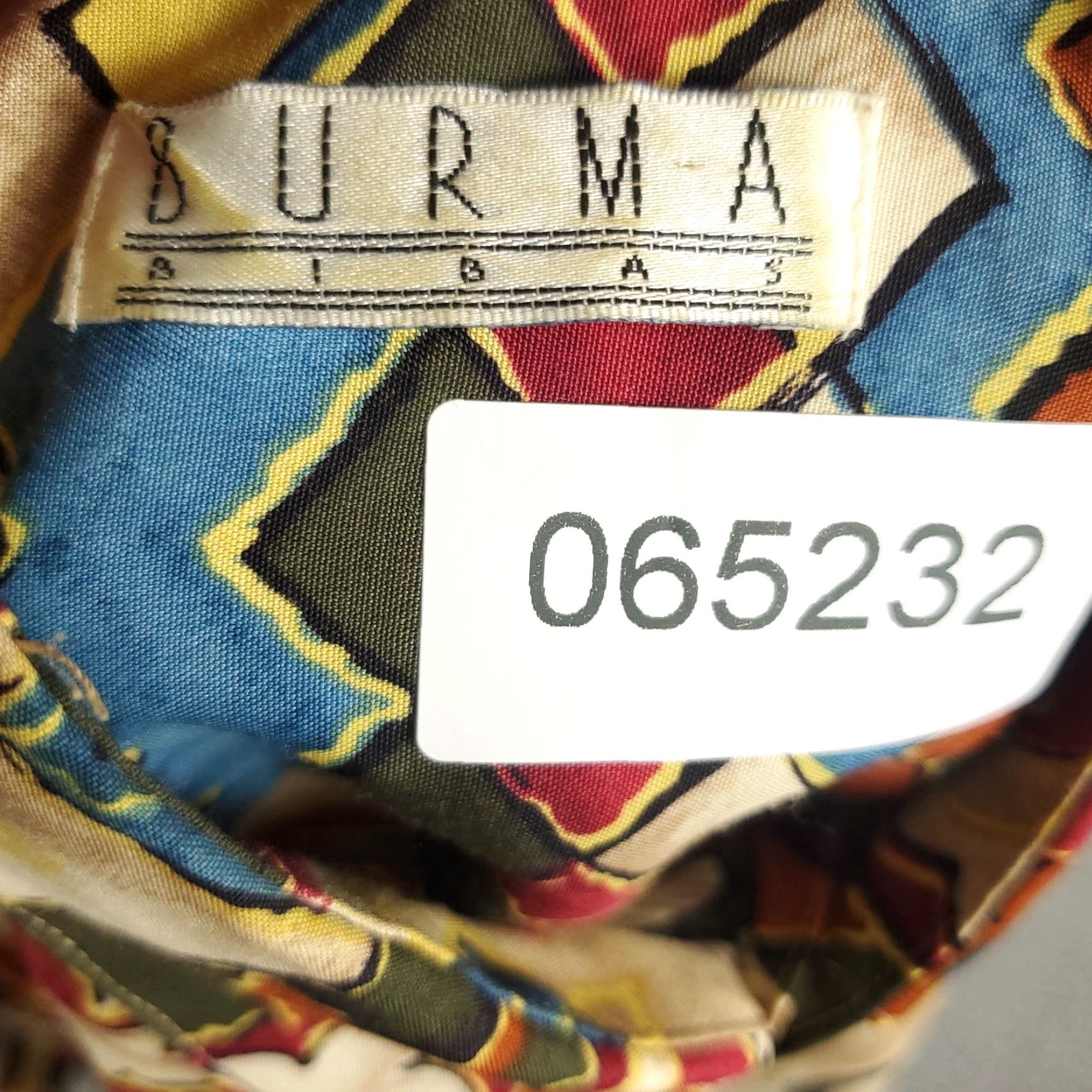 Vintage Burma Bibas Shirt Mens Small Red Abstract Vintage Button Up Short Sleeve Size US S / EU 44-46 / 1 - 7 Thumbnail