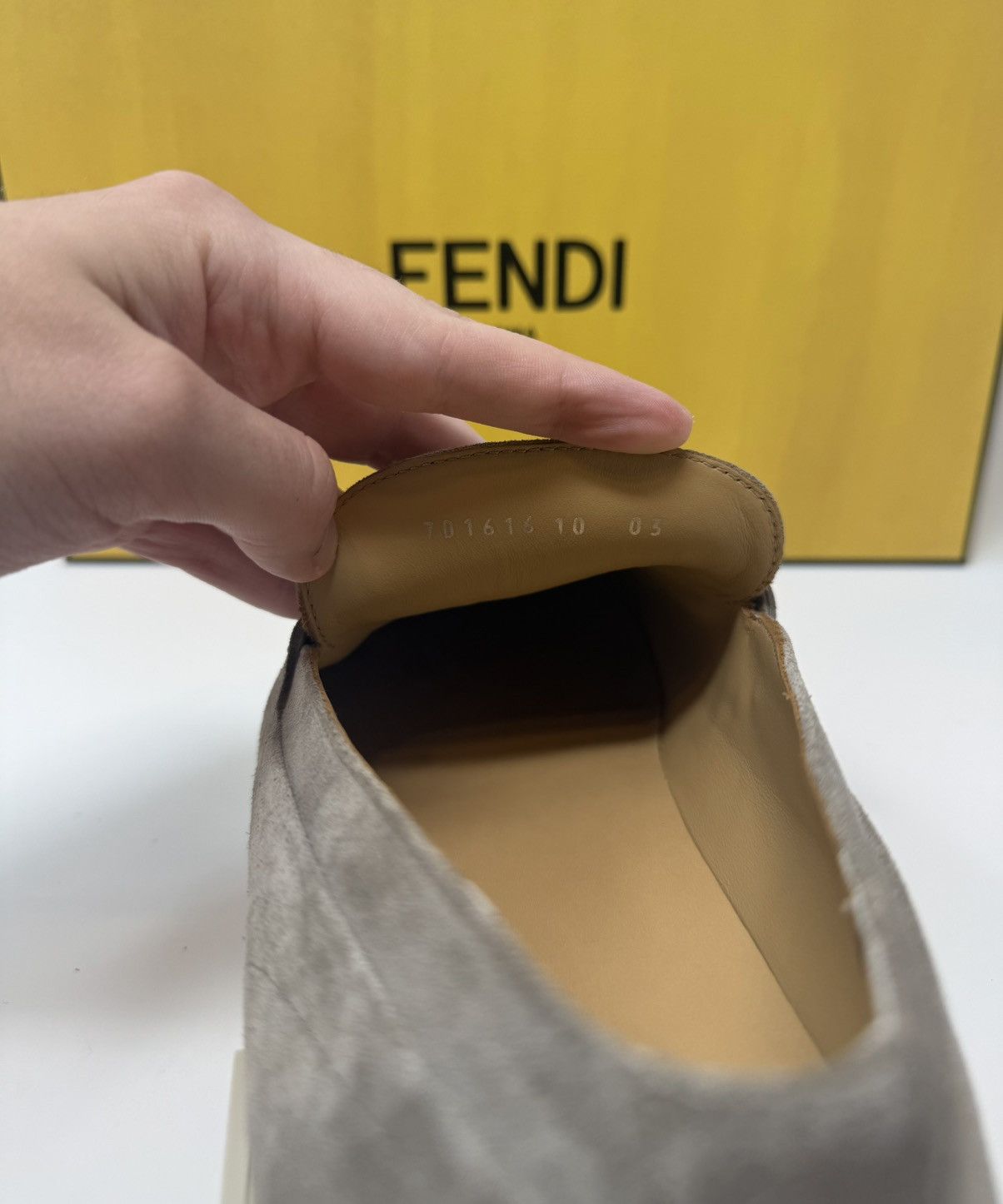 Fendi Fendi Frame Suede Loafer Size US 11 / EU 44 - 5 Thumbnail