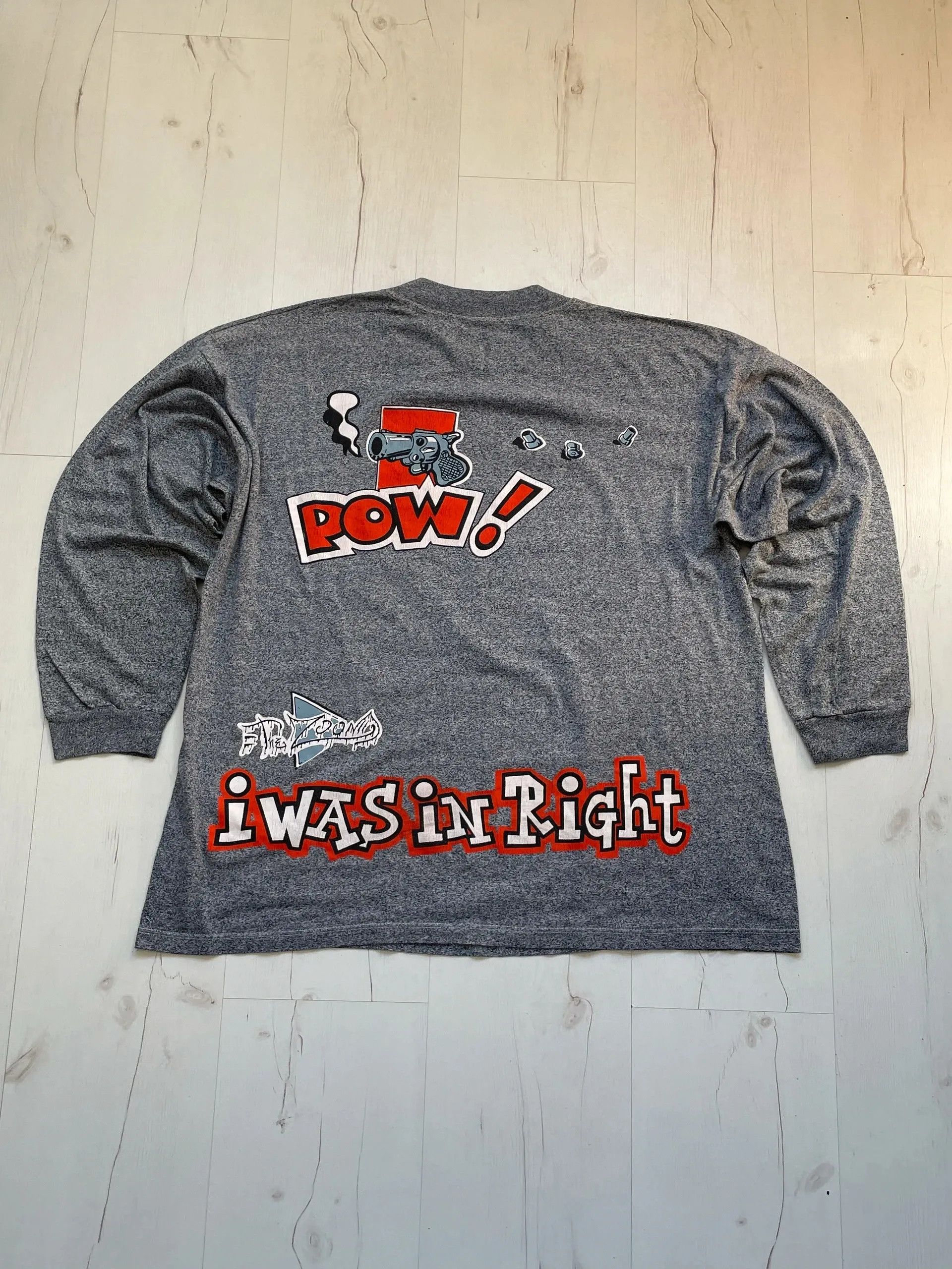 Other Vintage Pow Pow The End Is Near Vintage 90s Rap Hip Hop Size US M / EU 48-50 / 2 - 11 Thumbnail