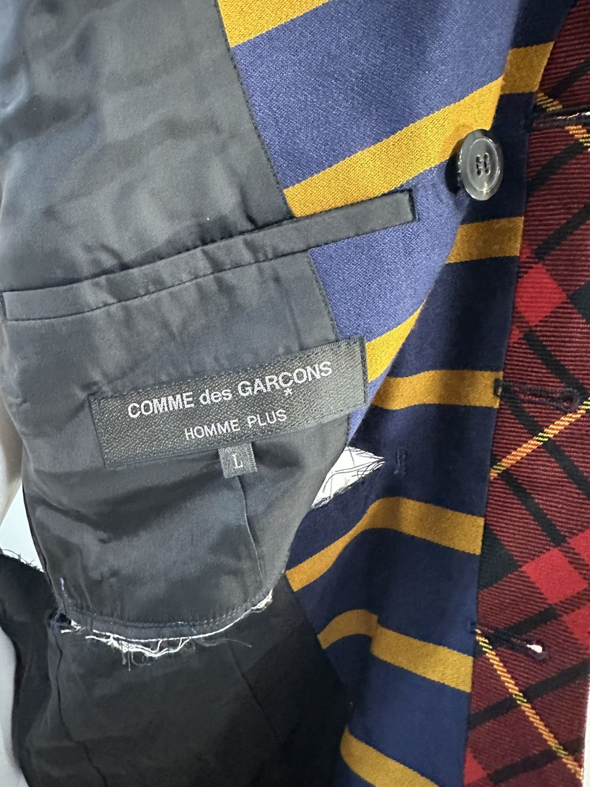 Comme des Garcons Comme Des Garçons Blazer Asymmetrical Size 40R - 13 Thumbnail