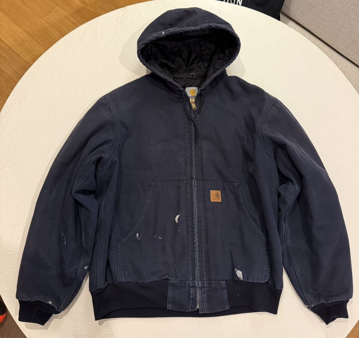 Carhartt Vintage Navy Blue Carhartt J280 MDT Size US L / EU 52-54 / 3 - 1 Thumbnail