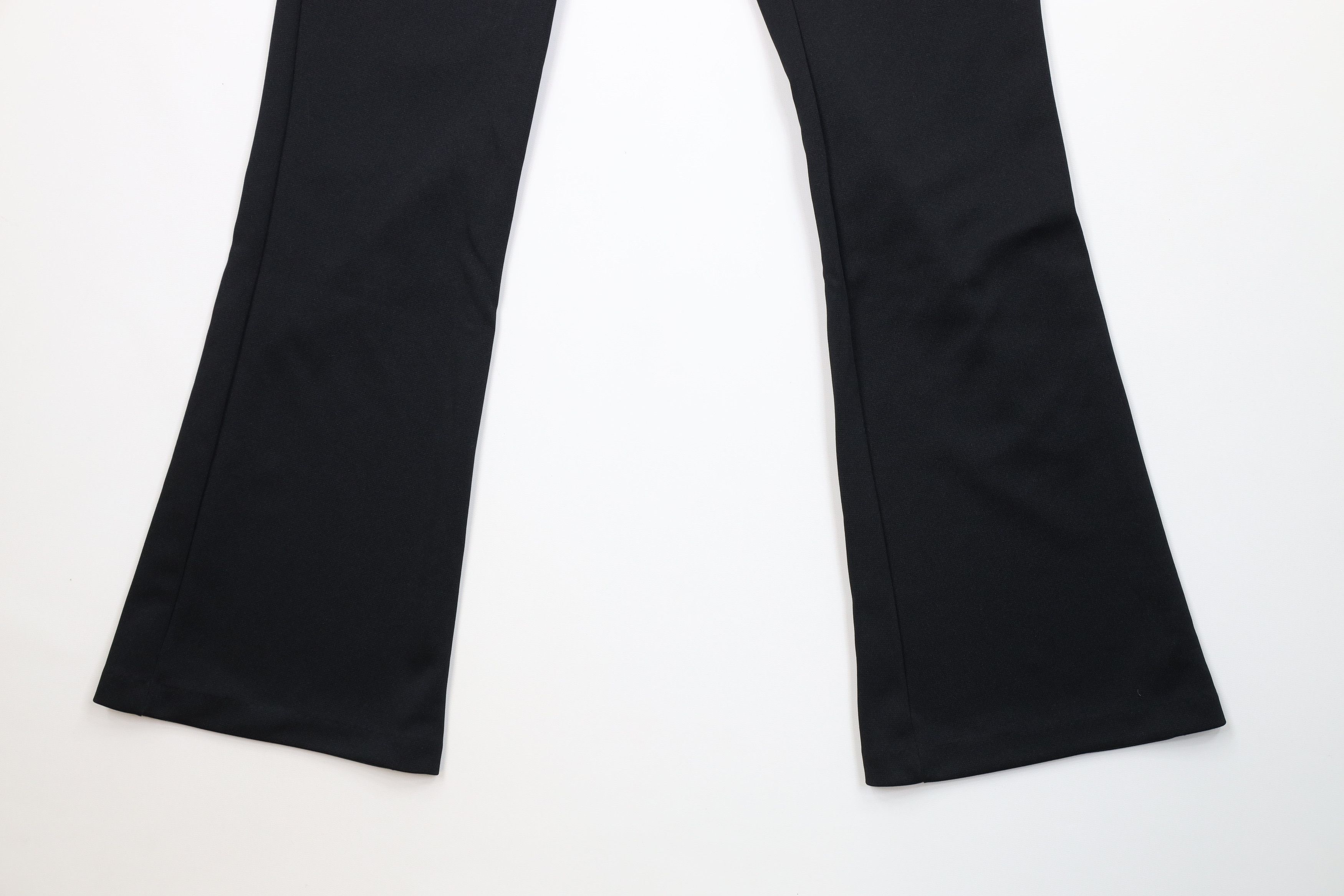 Vintage Deadstock Vintage 90s Streetwear Wide Leg Pants Black USA Size 24" / US 00 / IT 34 - 4 Thumbnail
