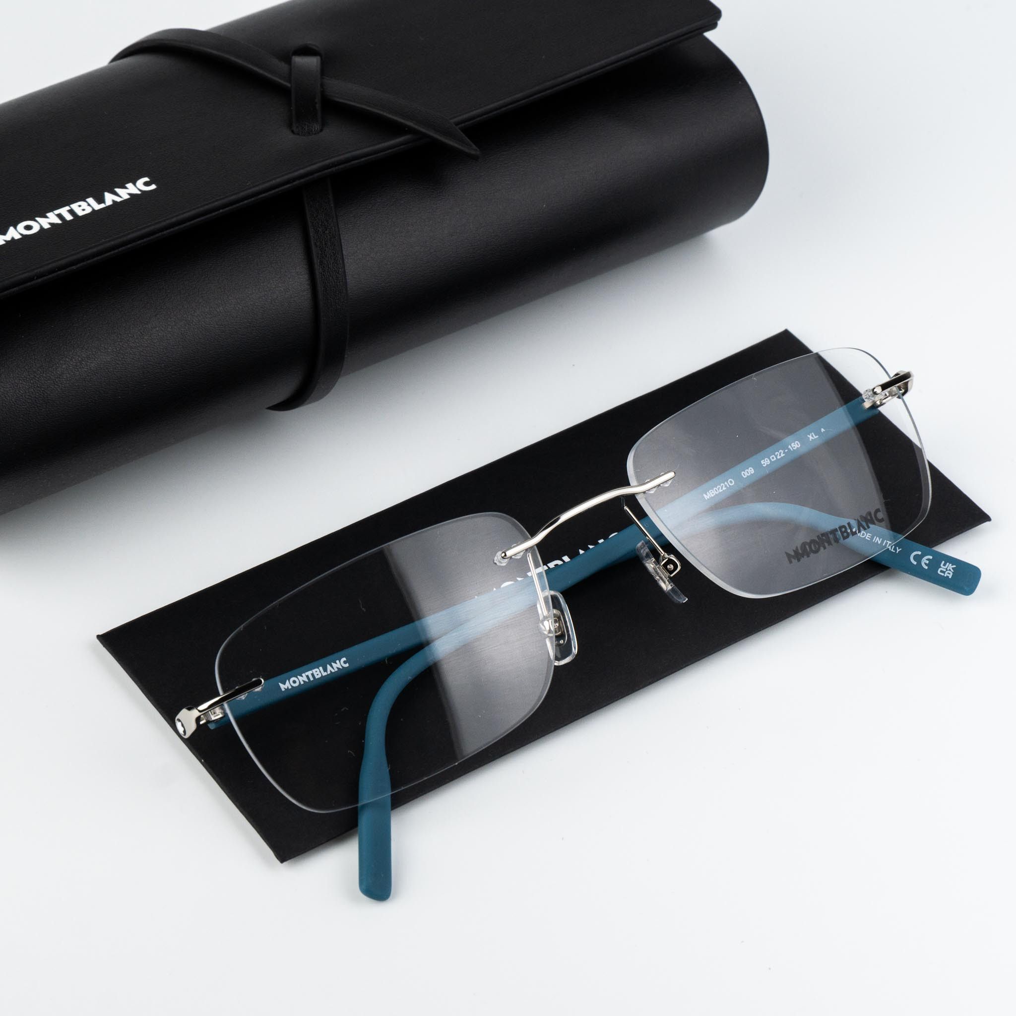 Montblanc Montblanc Men Sunglasses Square MB0298S 001 NEW AUTHENTIC Size ONE SIZE - 3 Thumbnail
