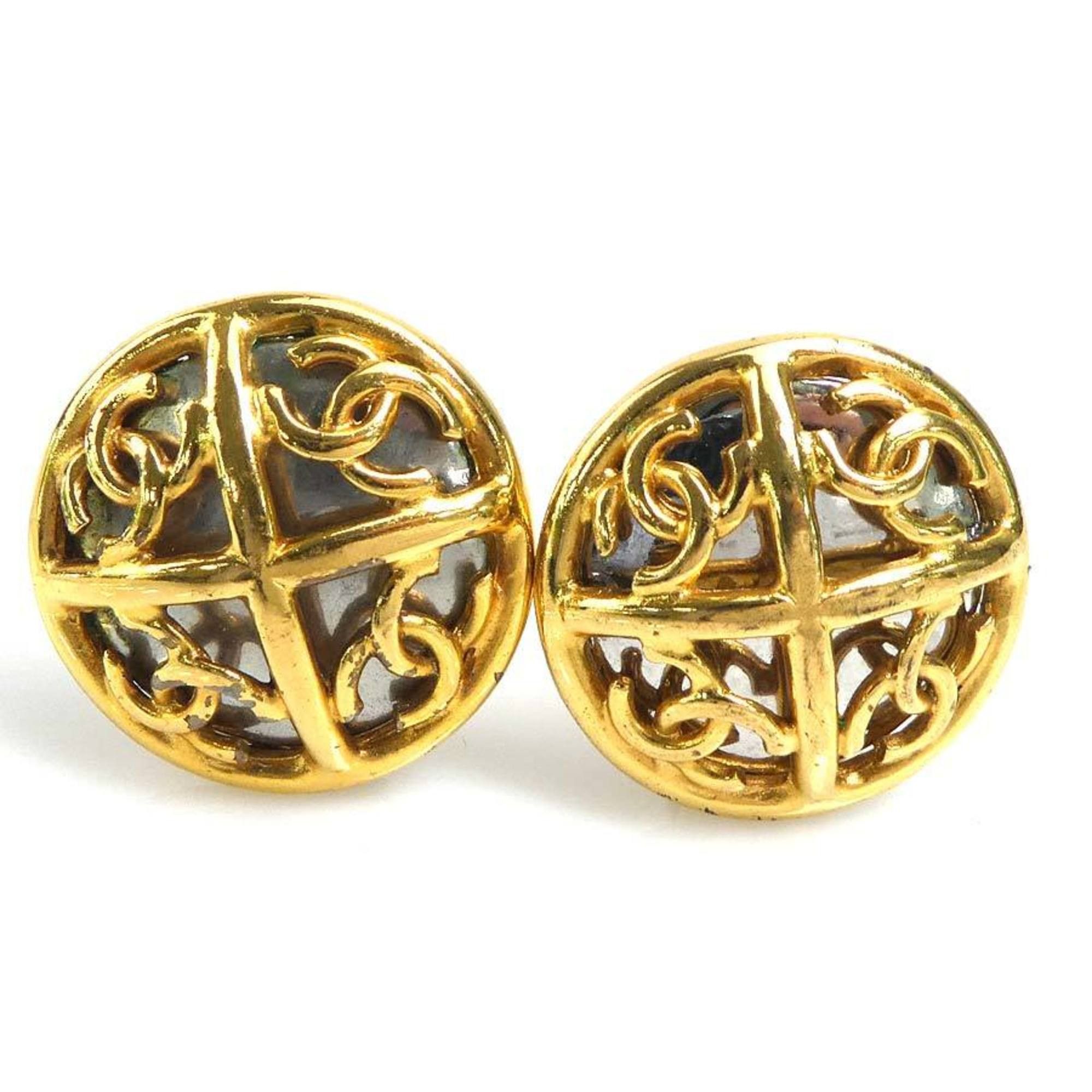 Chanel Chanel Coco Mark earring Size ONE SIZE - 1 Thumbnail