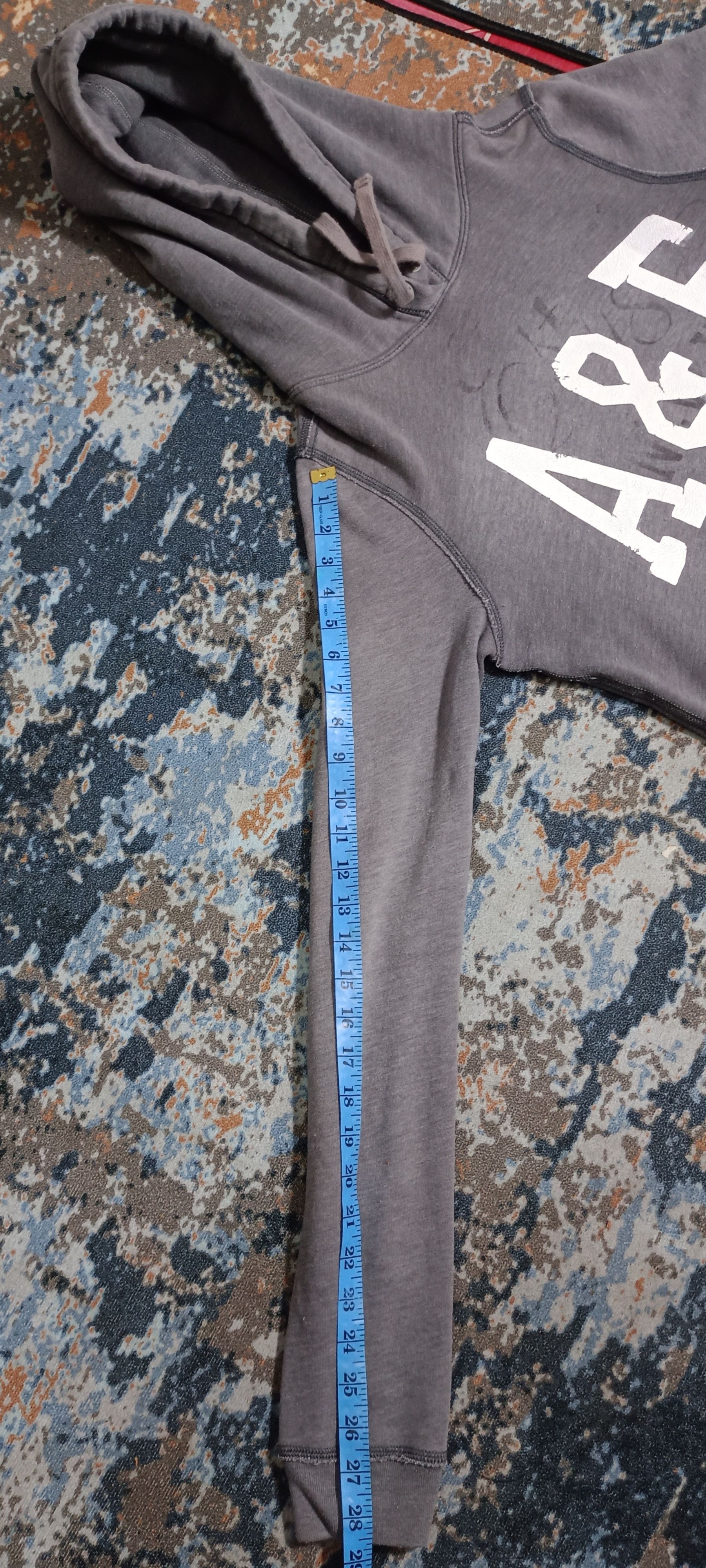Abercrombie & Fitch × Vintage Abercrombie & Fitch Spell Out Hoodie Size US S / EU 44-46 / 1 - 12 Thumbnail