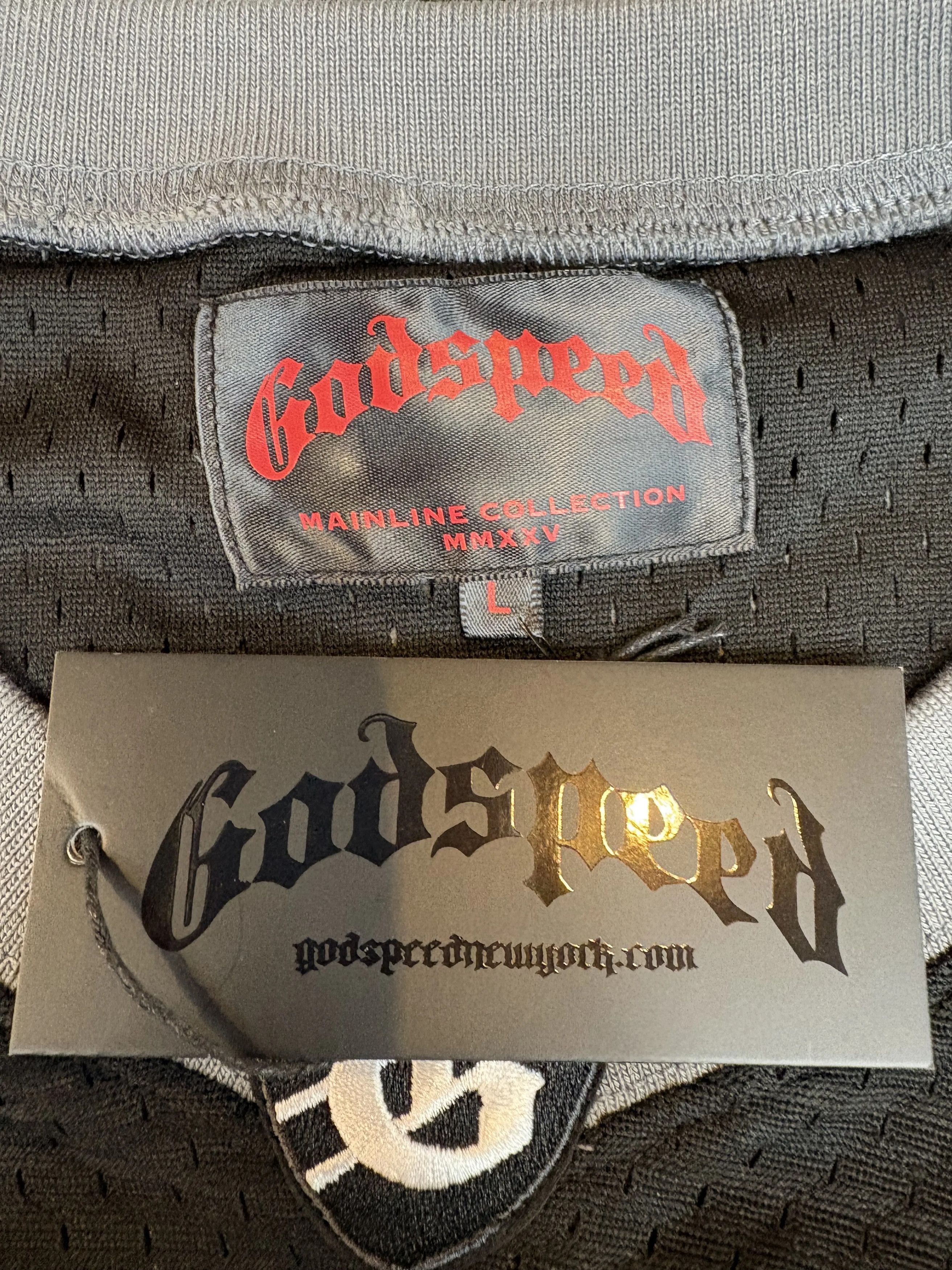 Godspeed Godspeed "First Down" Jersey (Black/Grey) Size US L / EU 52-54 / 3 - 3 Thumbnail