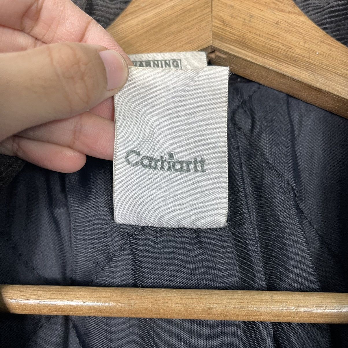 Carhartt Vintage Carhartt Black Denim Heavyweight Jacket Size US M / EU 48-50 / 2 - 20 Thumbnail