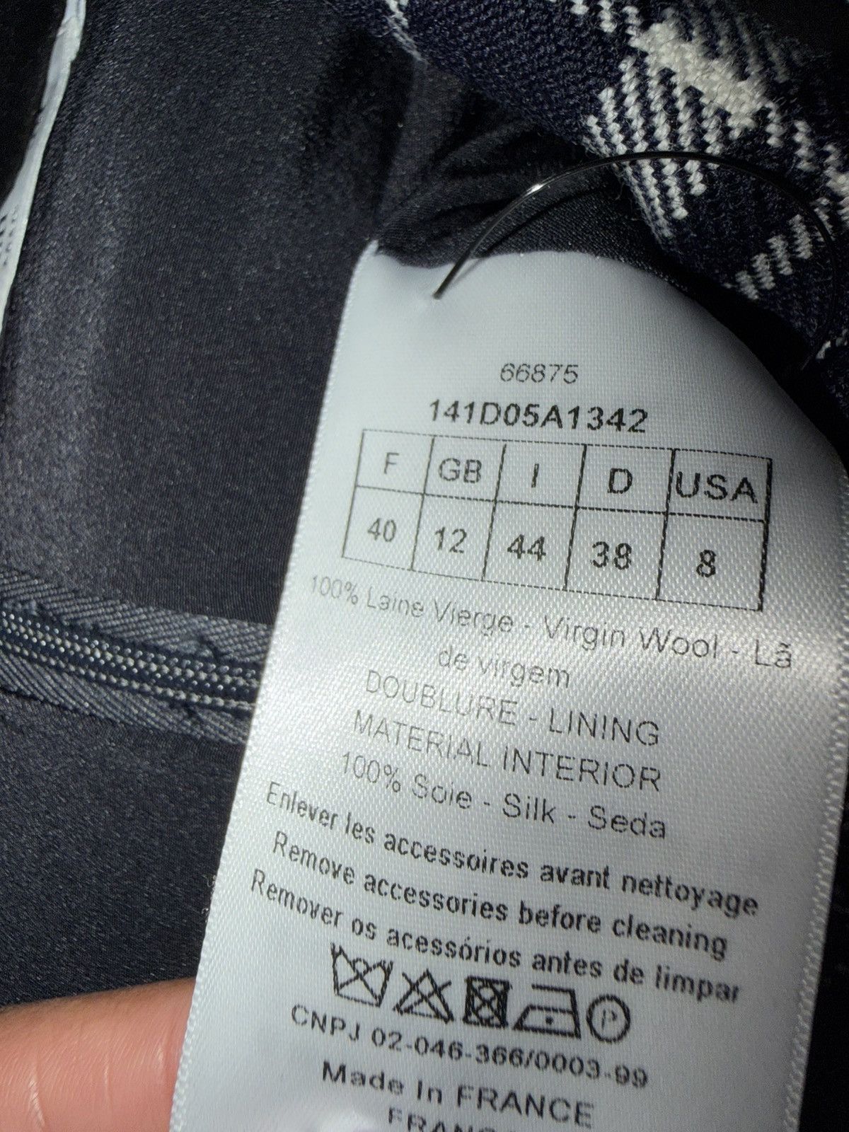 Dior Dior Wool Mid Length Dress Size M / US 6-8 / IT 42-44 - 3 Thumbnail