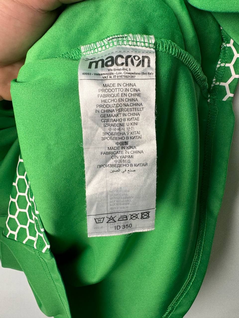 Macron Macron Hibernian Edinburgh Training Football Shirt Jersey Size US L / EU 52-54 / 3 - 4 Thumbnail