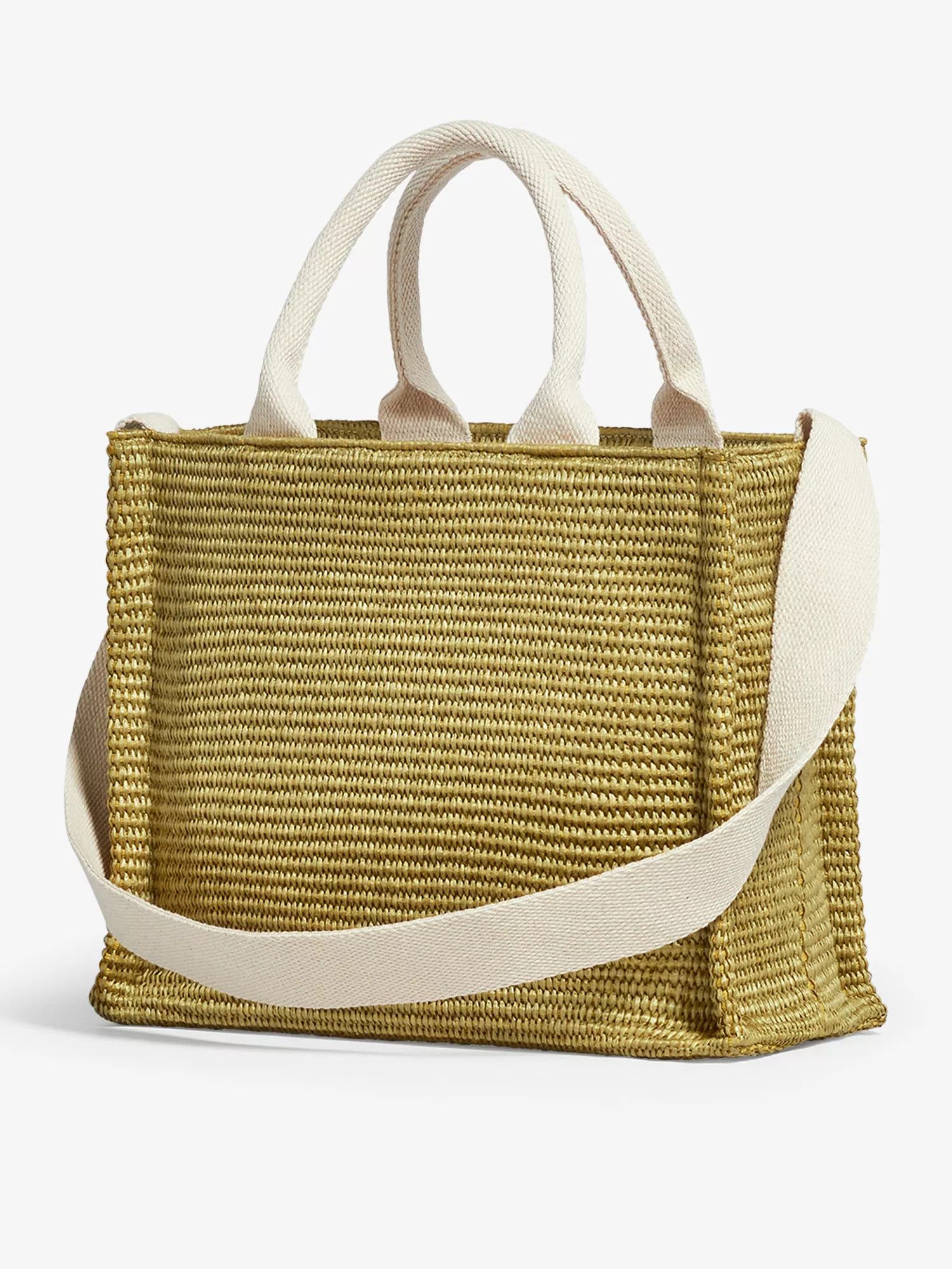 Marni o1f1d3z0825 Size: OS / Small Tote Bag in Beige Size ONE SIZE - 4 Thumbnail
