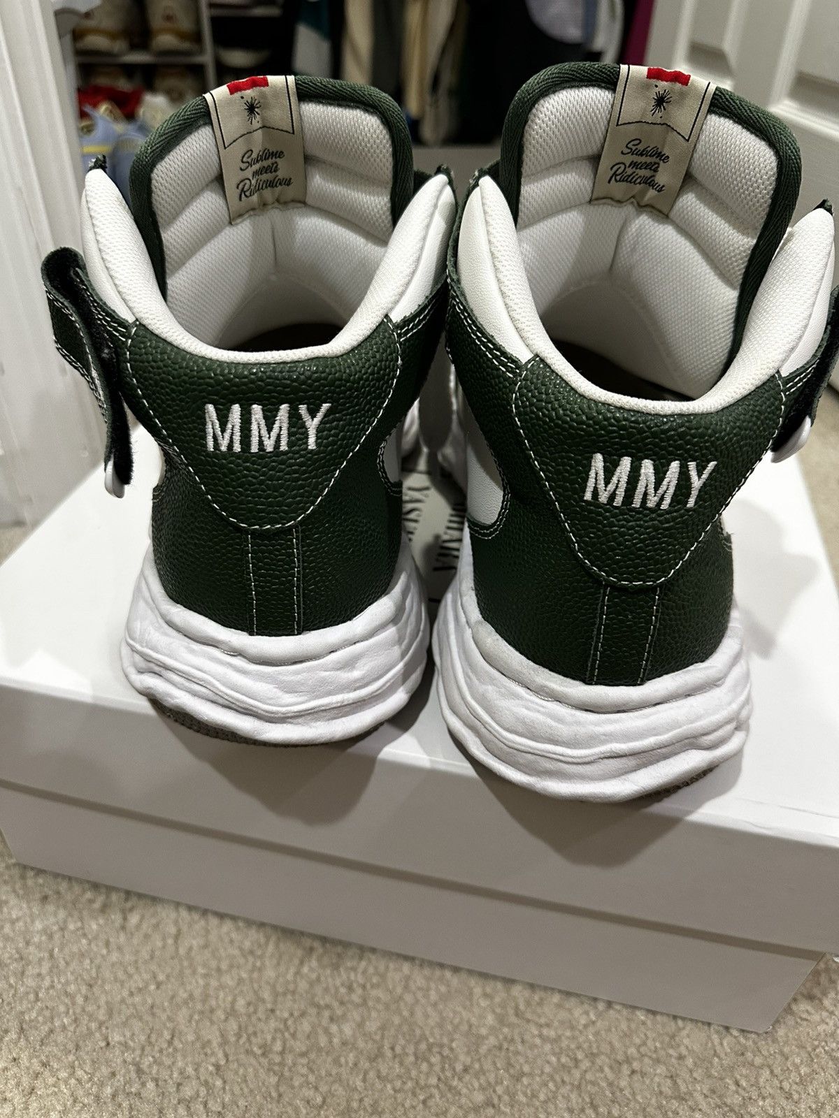 Maison MIHARA YASUHIRO Maison MIHARA YASUHIRO Wayne high-too Sneakers Size US 12 / EU 45 - 4 Thumbnail