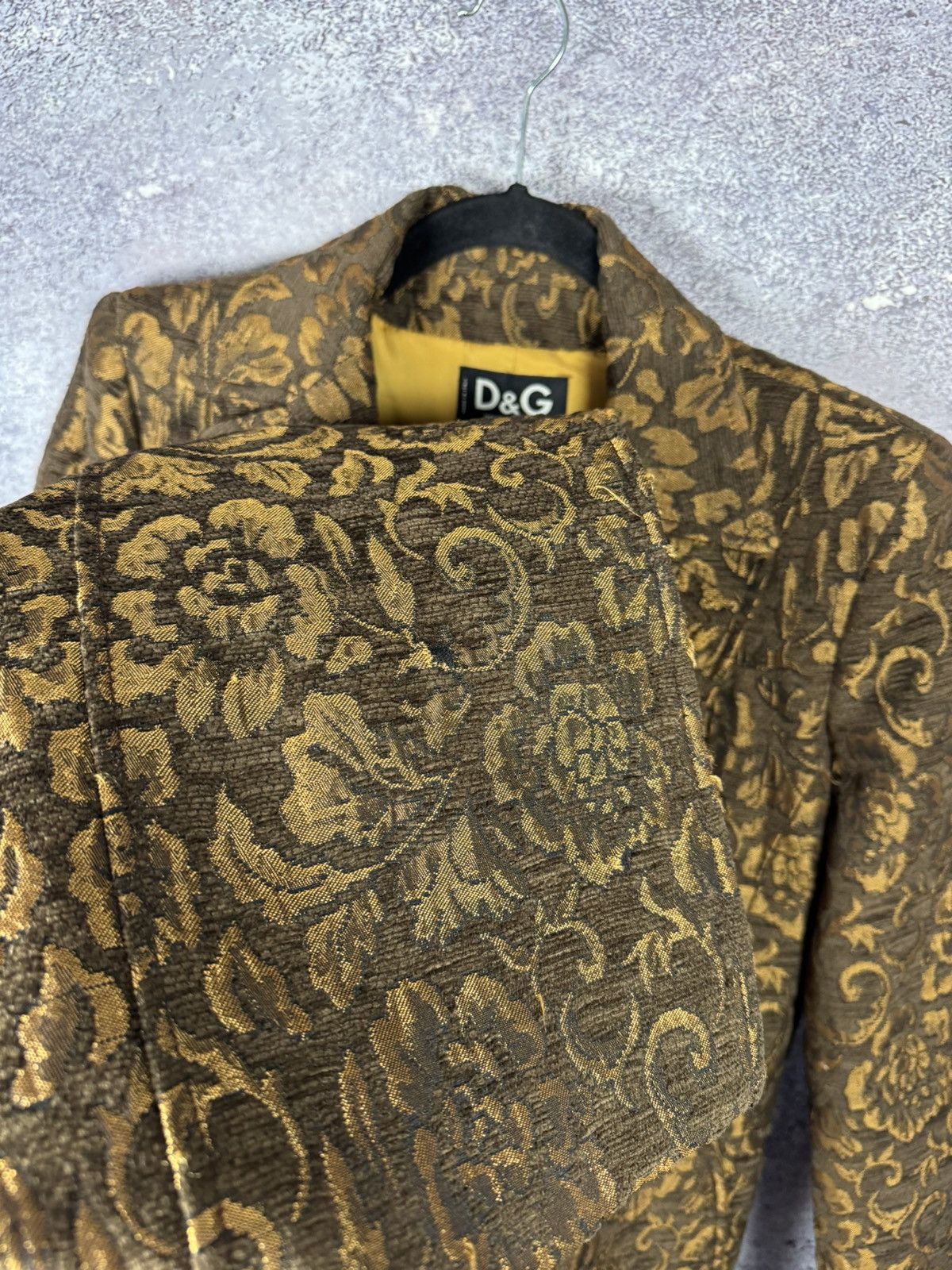 Dolce & Gabbana × Vintage Vintage Dolce Gabbana Retro Paisley Print Woman Coat 28/42sz Size M / US 6-8 / IT 42-44 - 21 Thumbnail
