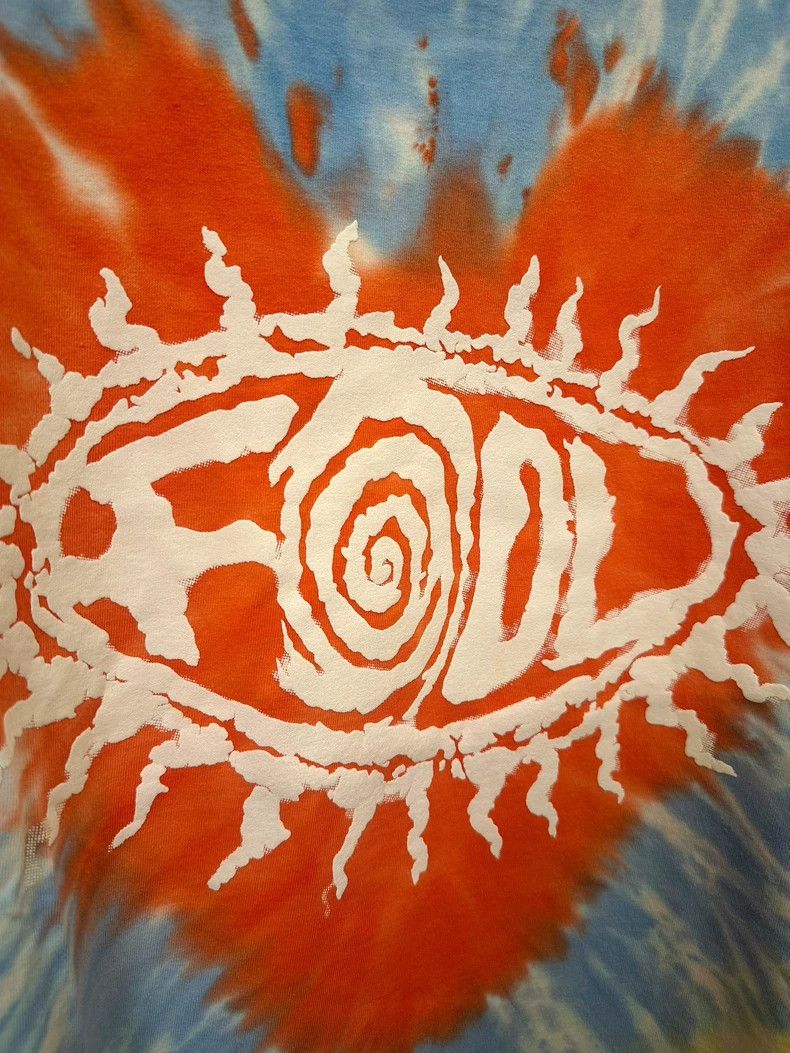 Saint Michael Saint Michael Tie-dyed round neck long sleeve hoodie Size US XL / EU 56 / 4 - 2 Thumbnail
