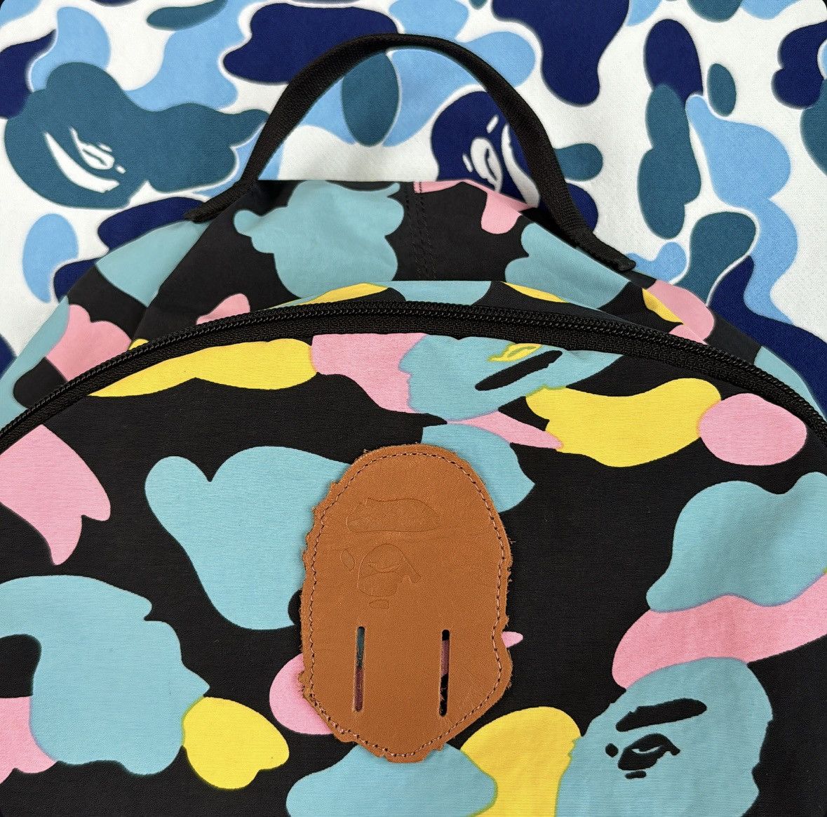 Bape 2005 Cotton Candy Camo Backpack Size ONE SIZE - 2 Thumbnail