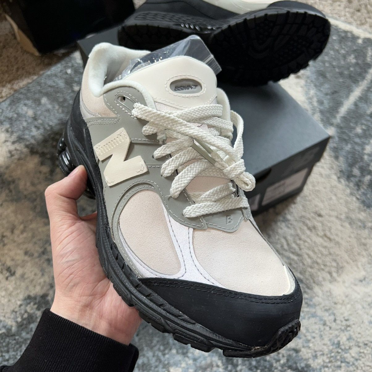 New Balance × The Basement M2002RBA BSMNT LONDON 2002R STONE GREY 3M REFLECTiVE Size US 8 / IT 38 - 13 Thumbnail
