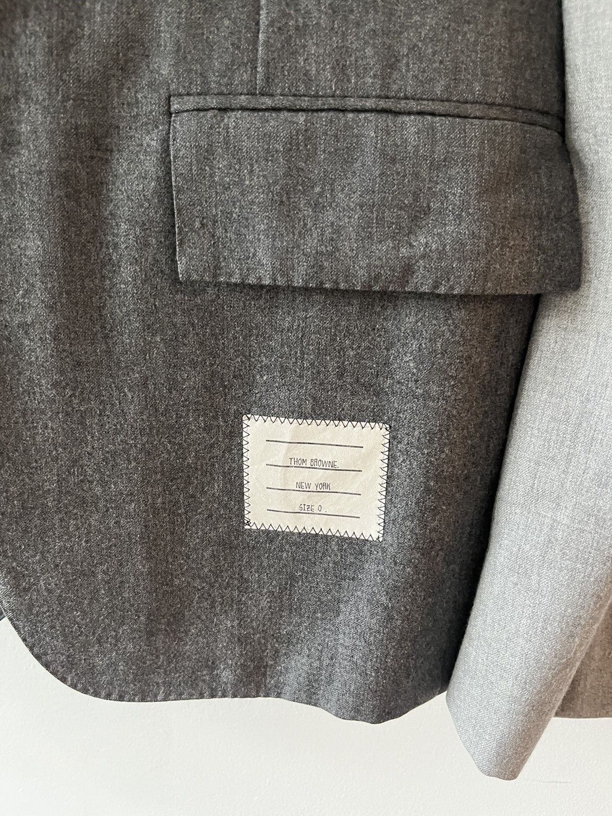 Thom Browne Color block wool jacket Size US S / EU 44-46 / 1 - 3 Thumbnail