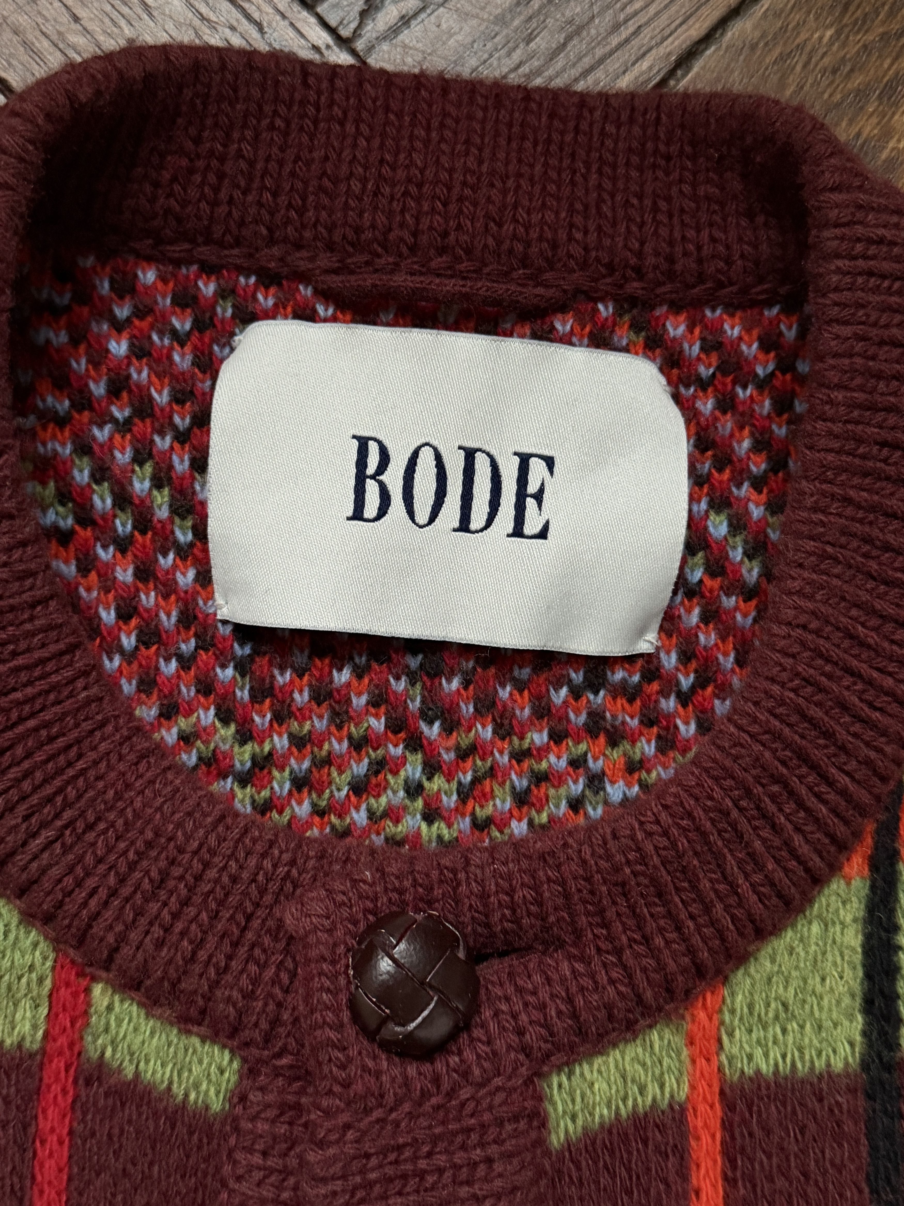 Bode Bode Plaid Cardigan Size US M / EU 48-50 / 2 - 3 Thumbnail