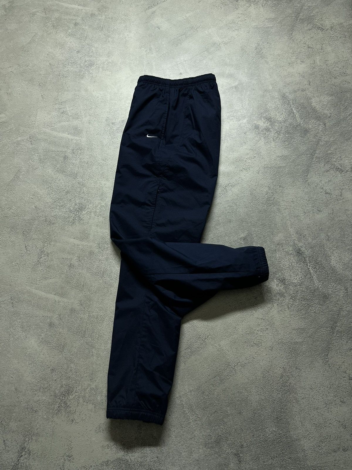Nike × Vintage Vintage Y2K Nike Nylon Mini Swoosh Drill Pants 00’s Size US 34 / EU 50 - 4 Thumbnail