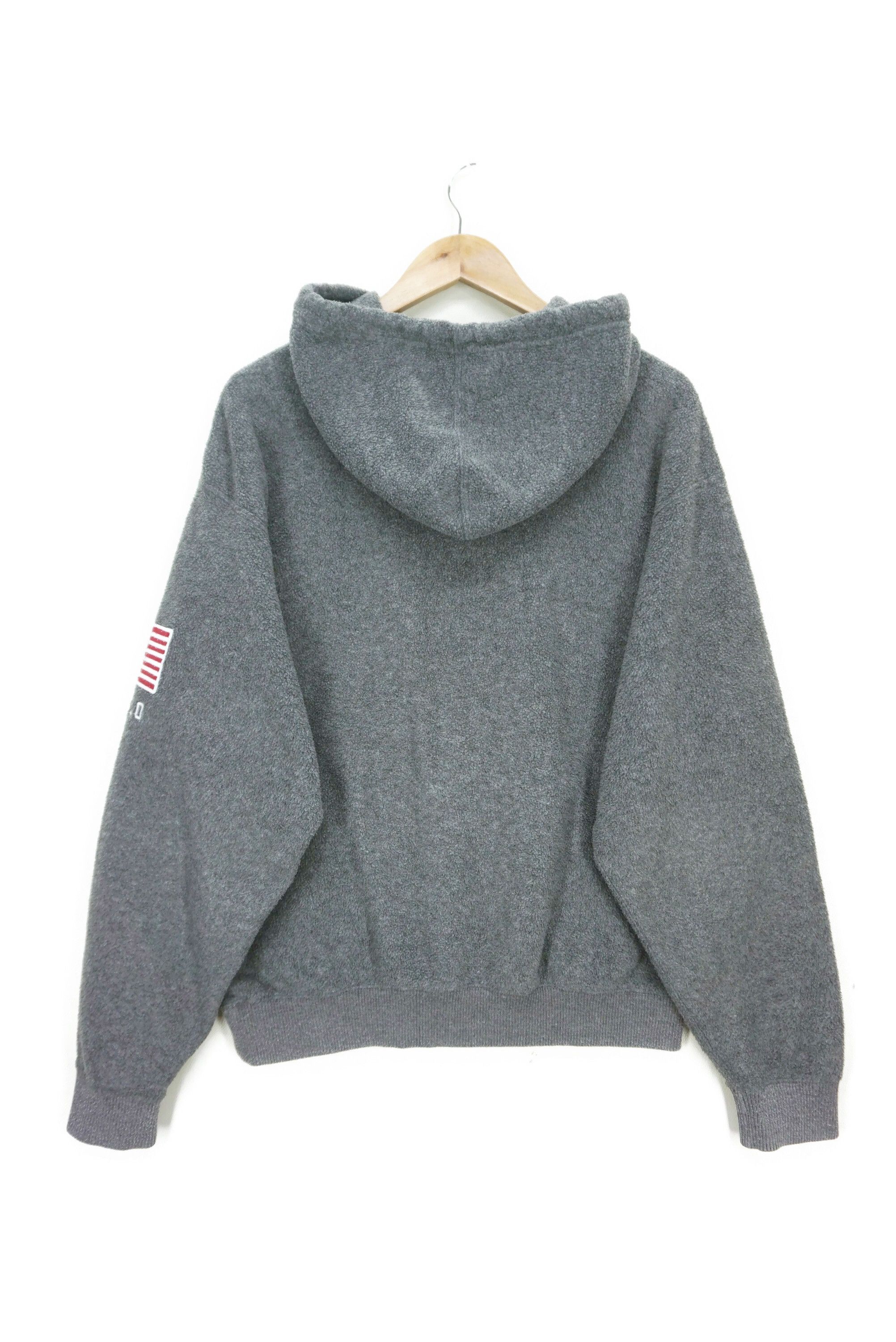 Polo Ralph Lauren Vintage Polo USA Fleece Hoodie Polo Sport Pullover Size US M / EU 48-50 / 2 - 2 Thumbnail