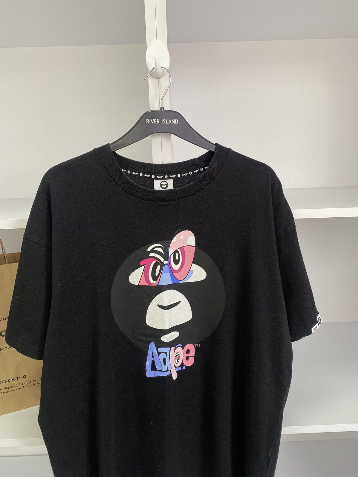 Aape AAPE by A Bathing Ape Eric Inkala Edition T-Shirt Size US XL / EU 56 / 4 - 5 Thumbnail
