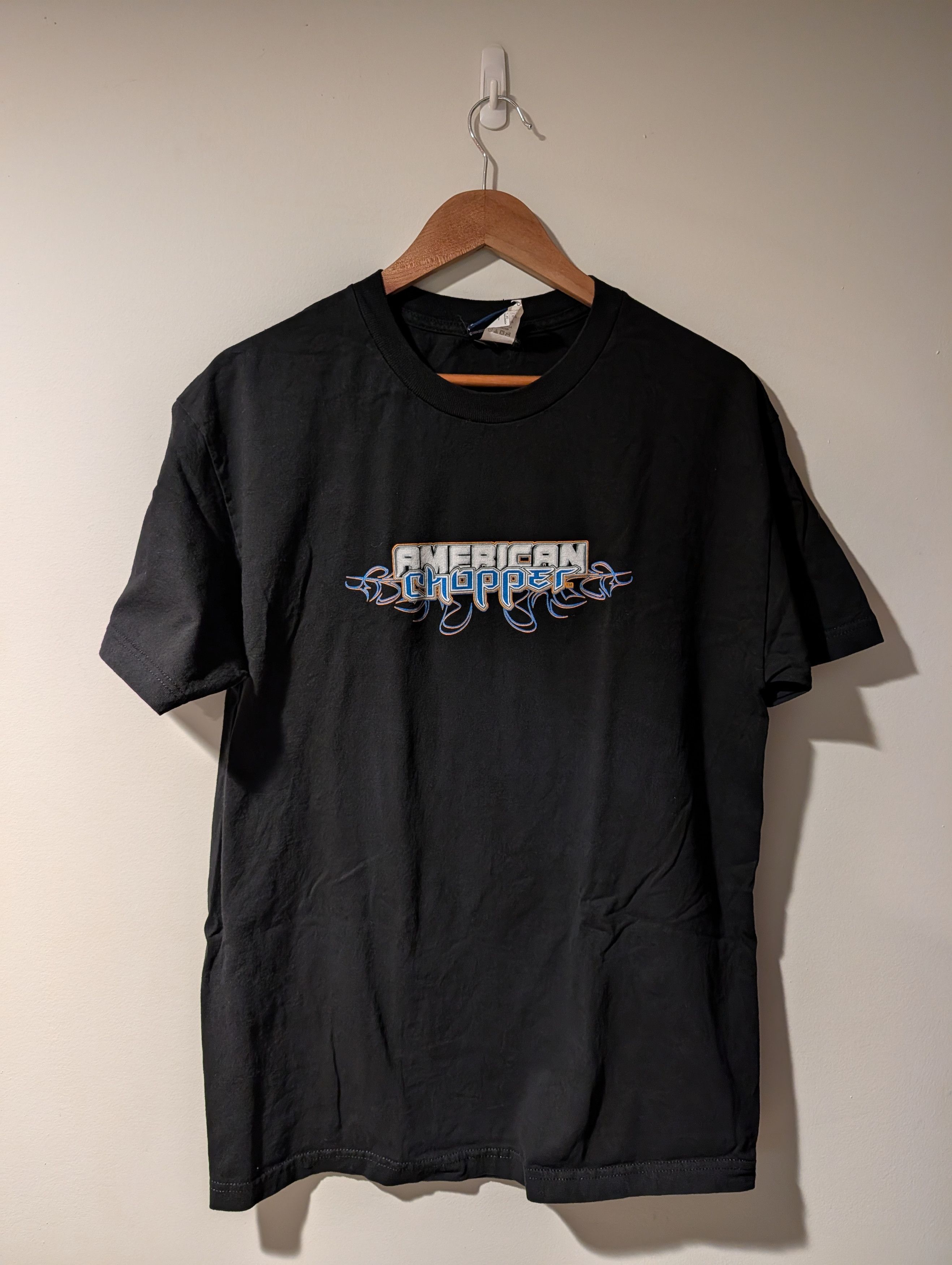 West Coast Choppers Vintage 2004 American Choppers Motorcycle Flames T-Shirt Size US L / EU 52-54 / 3 - 3 Thumbnail