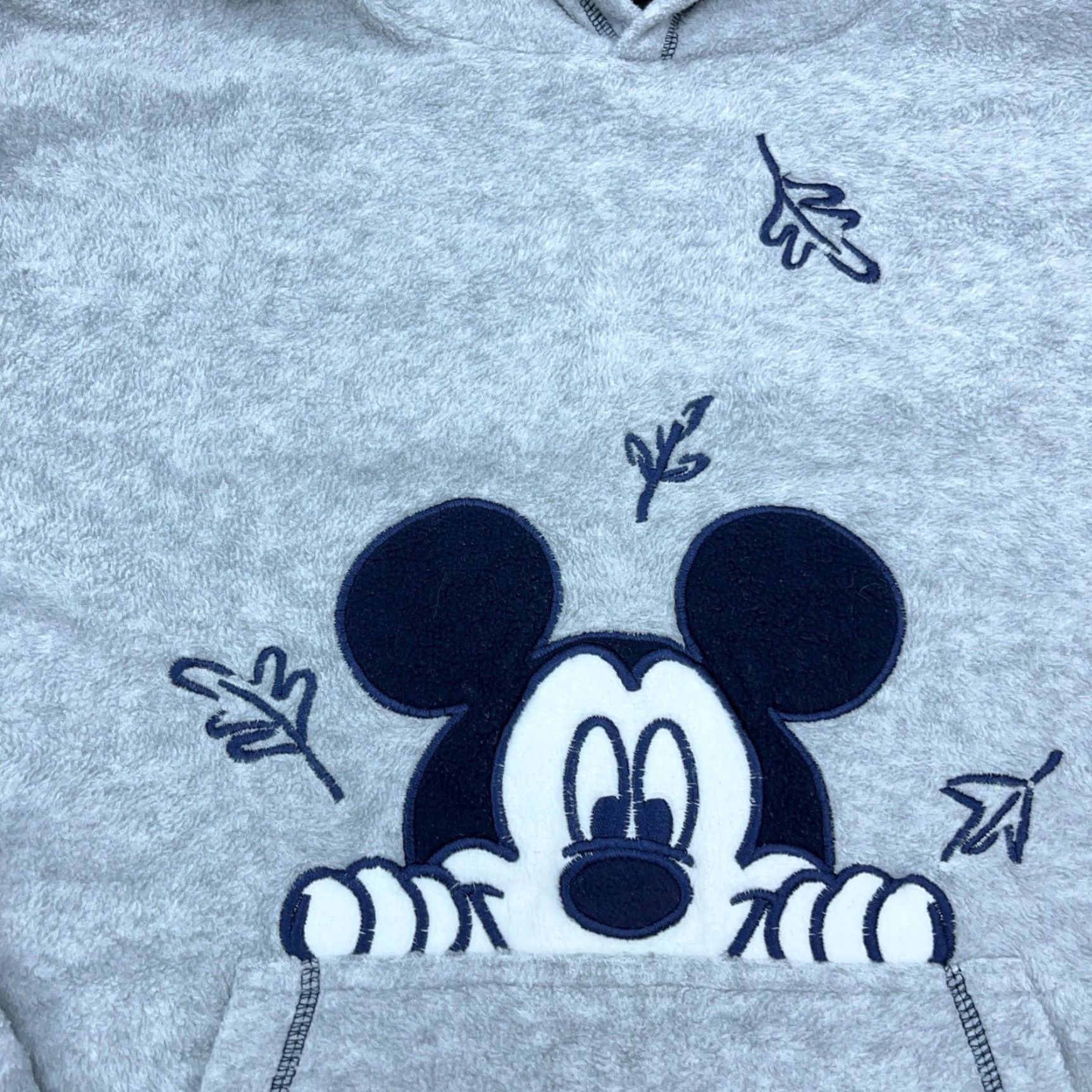 Mickey Unlimited VINTAGE Mickey Unlimited Mickey Mouse Sweatshirt Hoodie Men L Gray Fleece Embroidered Logo 90s Y2K Size US L / EU 52-54 / 3 - 3 Thumbnail