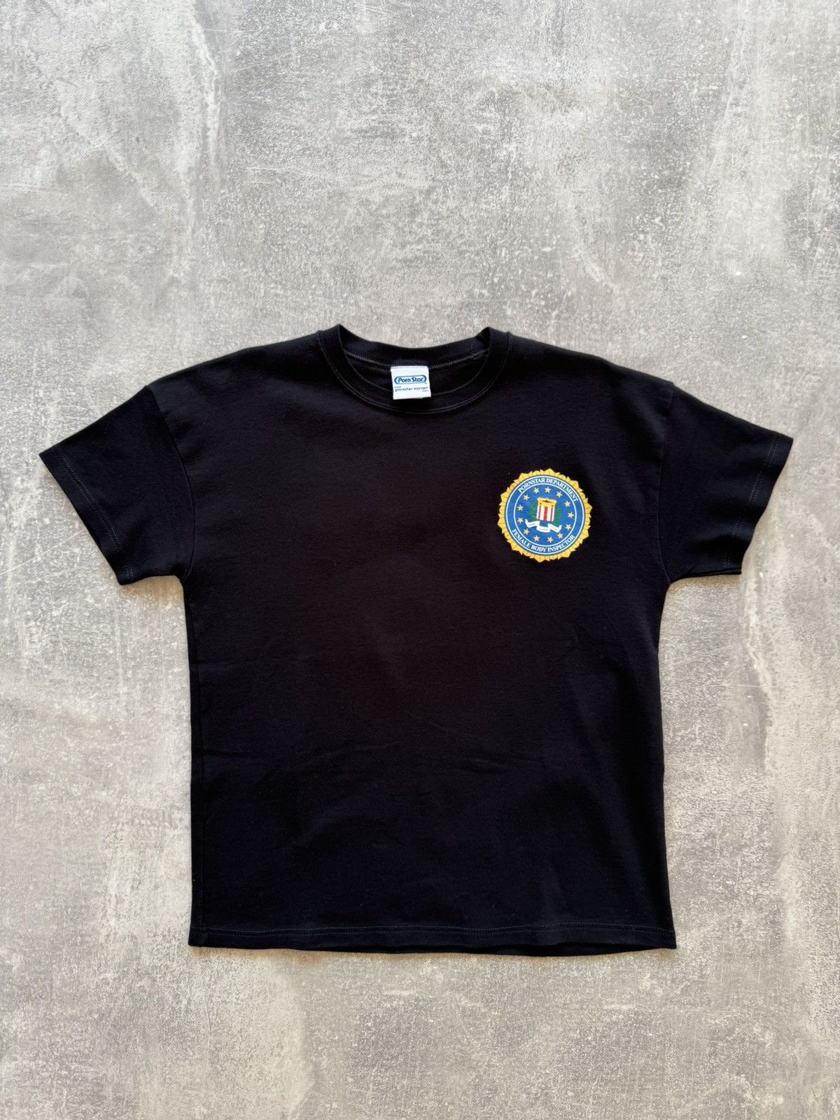 Vintage Pornstar Department FBI Female Body Inspector T-shirt Size US S / EU 44-46 / 1 - 2 Thumbnail