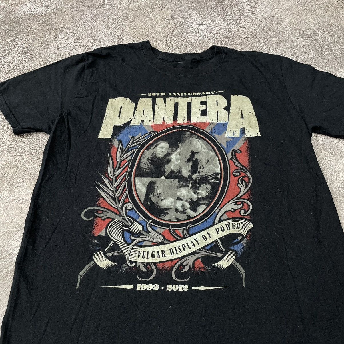 Vintage Vintage 00s Pantera Band Tee Graphic Thrashed Grunge Baggy M Size US M / EU 48-50 / 2 - 4 Thumbnail