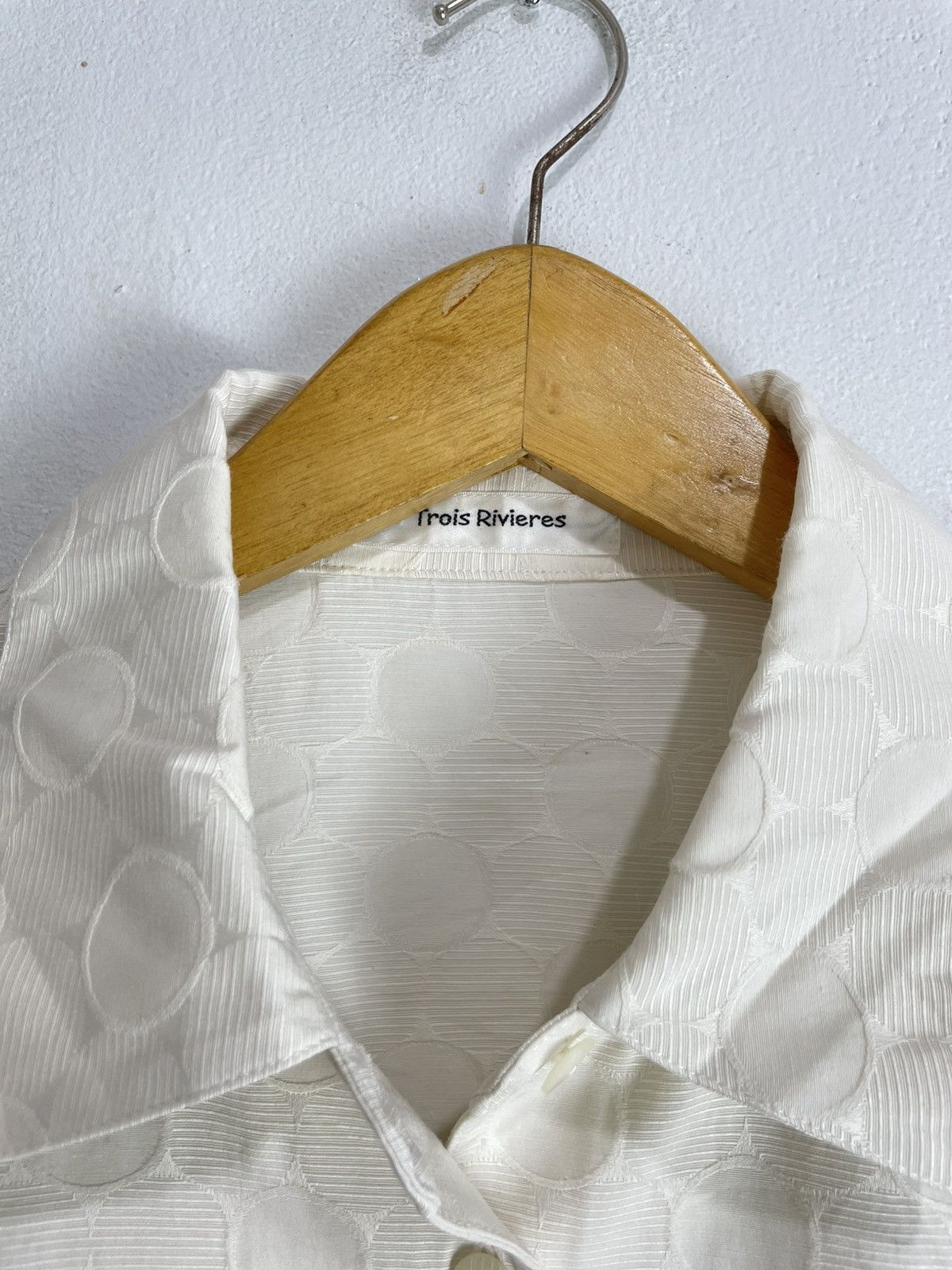 Yohji Yamamoto Undefined Japan Honeycomb Pattern shirt , Issey style Size M / US 6-8 / IT 42-44 - 7 Thumbnail