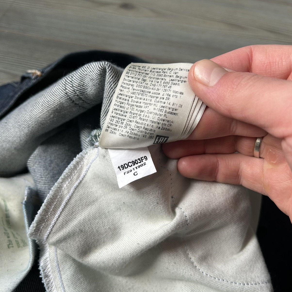 Lee LEE Luke Premium Selvedge Candiani Jeans 33/32 Size US 33 - 20 Thumbnail